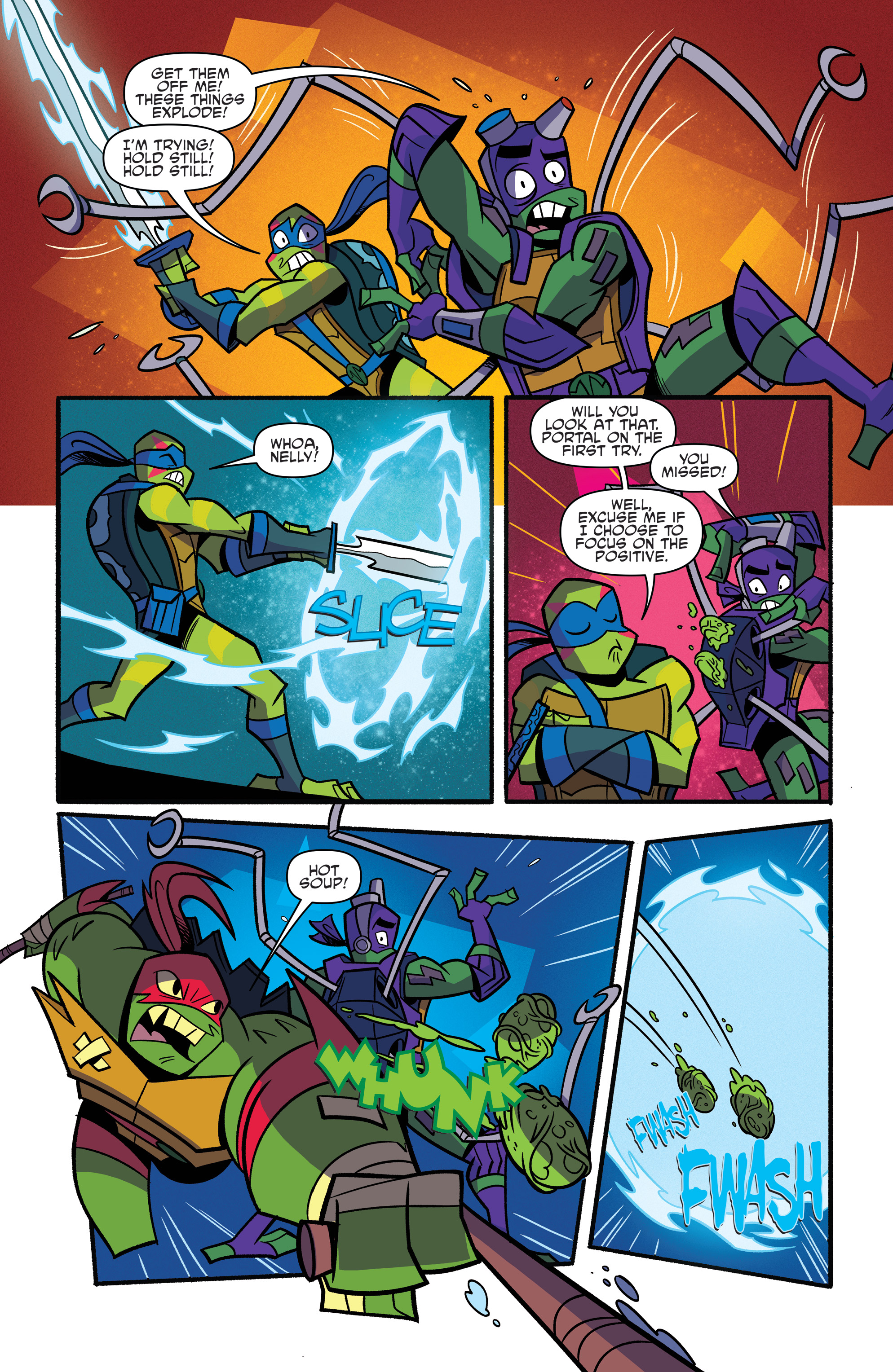 Read online Rise of the Teenage Mutant Ninja Turtles: Sound Off! comic -  Issue #2 - 20