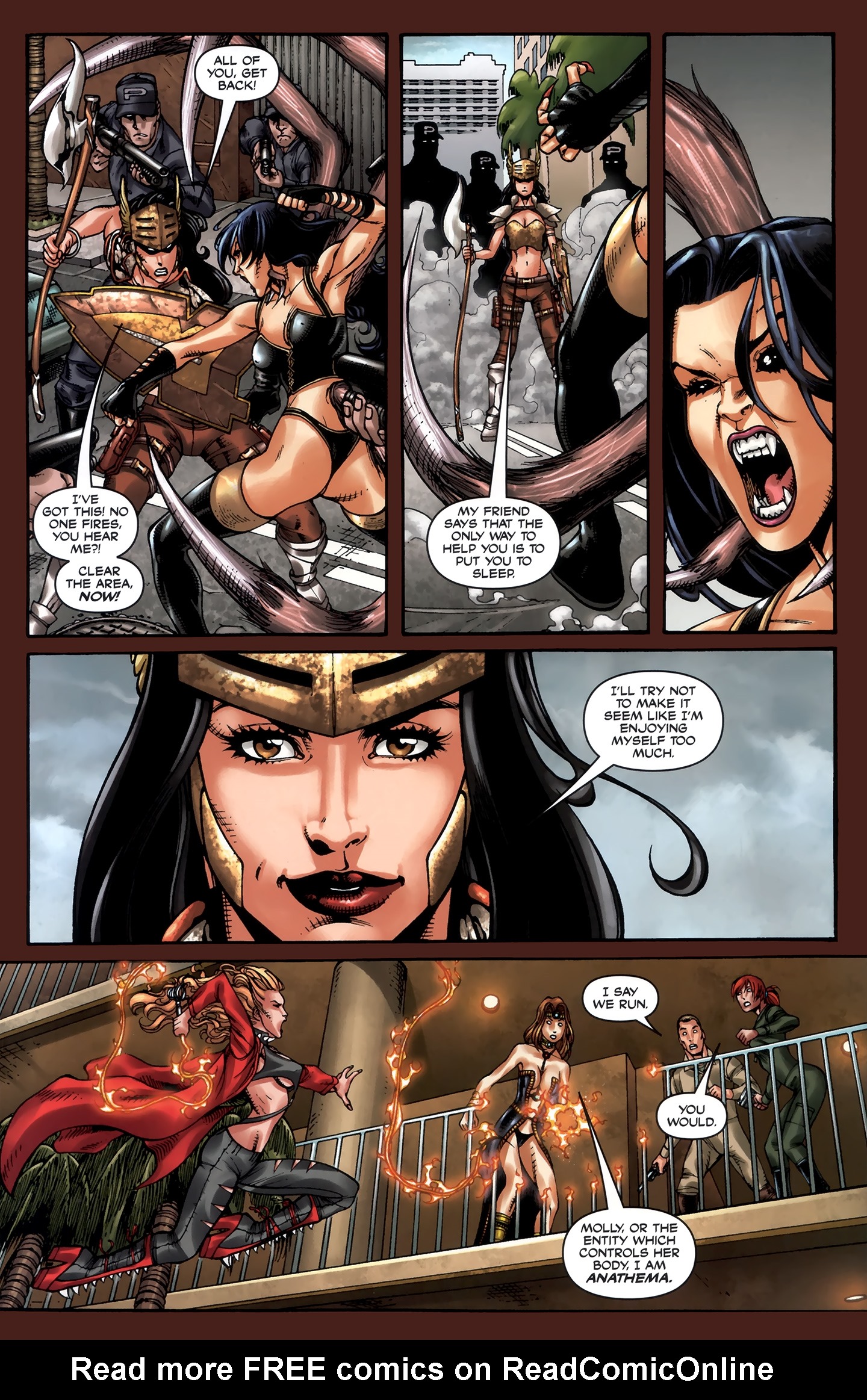 Read online War Goddess comic -  Issue #3 - 18