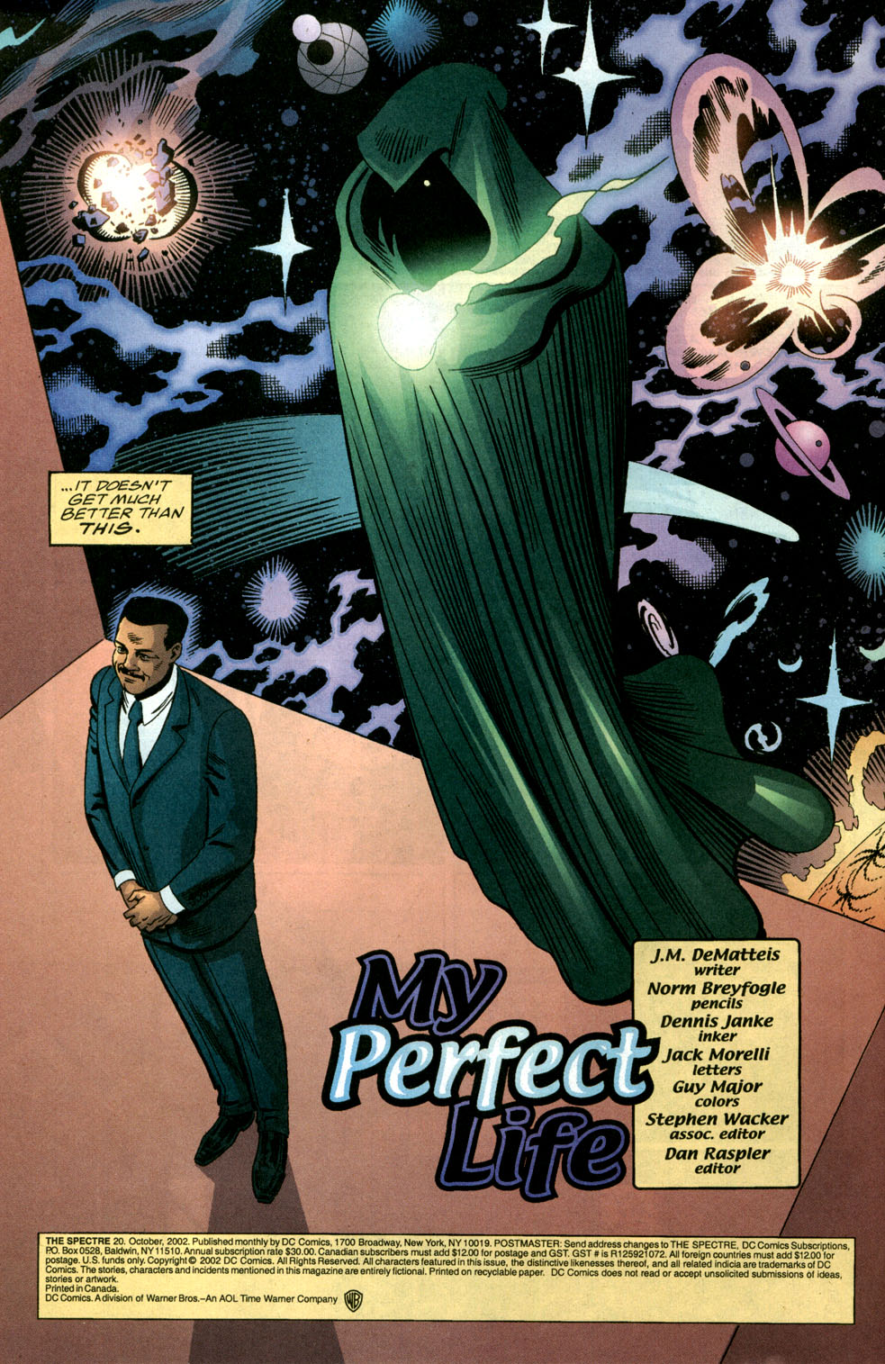 Read online The Spectre (2001) comic -  Issue #20 - 4