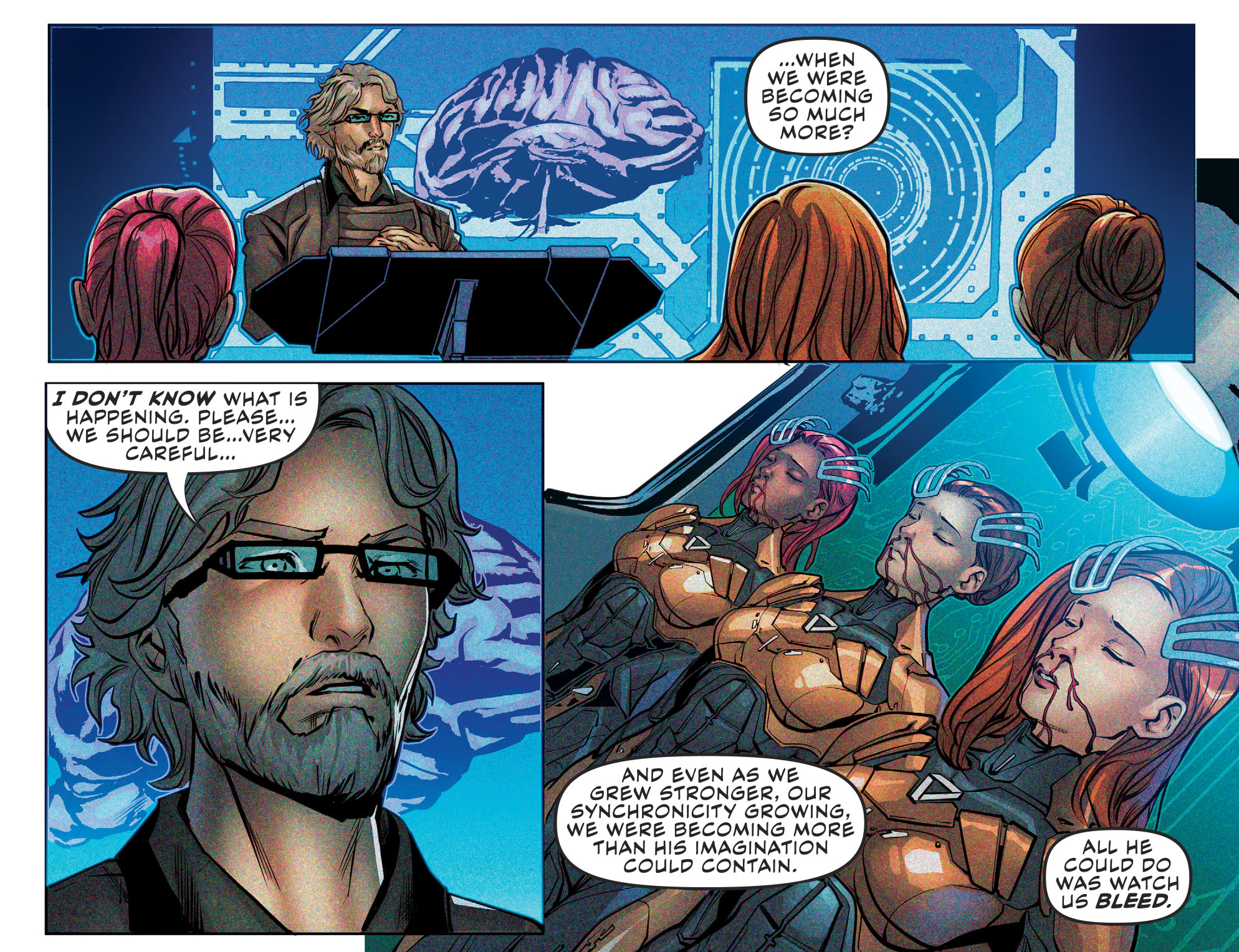 Read online gen:Lock comic -  Issue #8 - 11