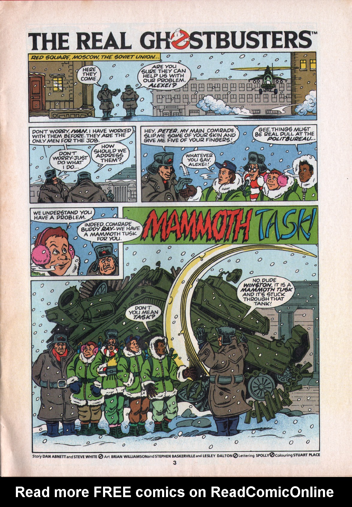 Read online The Real Ghostbusters comic -  Issue #99 - 3