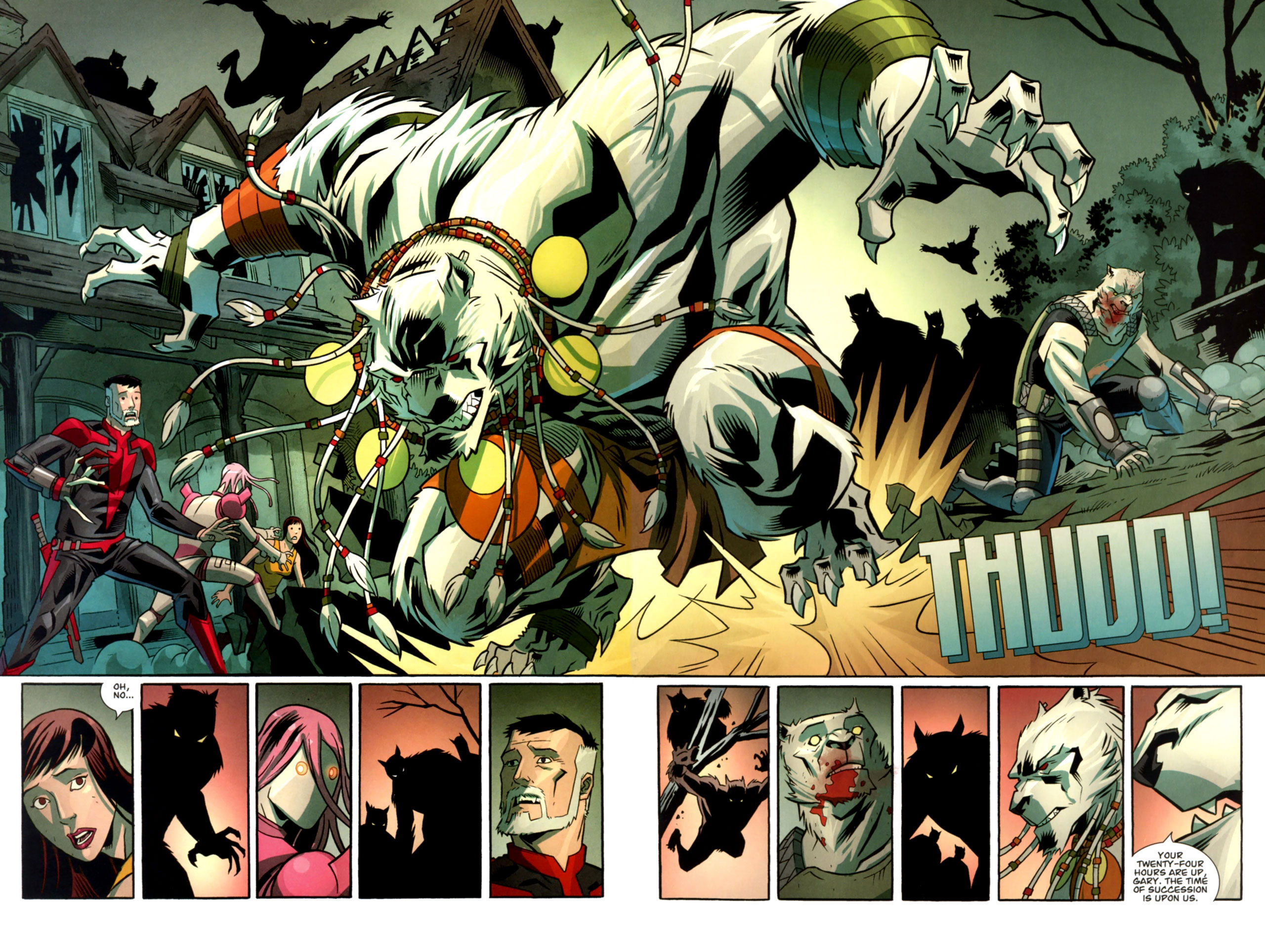 Read online The Astounding Wolf-Man comic -  Issue #24 - 19