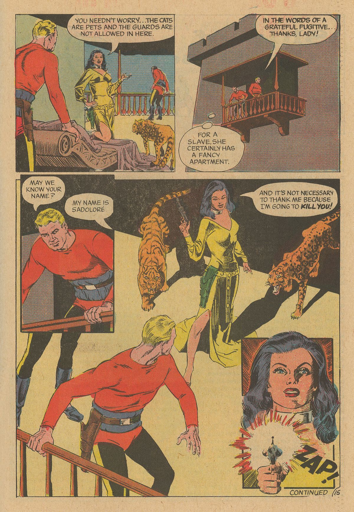 Read online Flash Gordon (1969) comic -  Issue #12 - 19