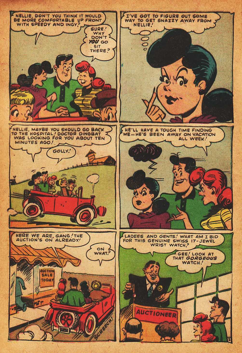 Read online Nellie The Nurse (1945) comic -  Issue #32 - 4