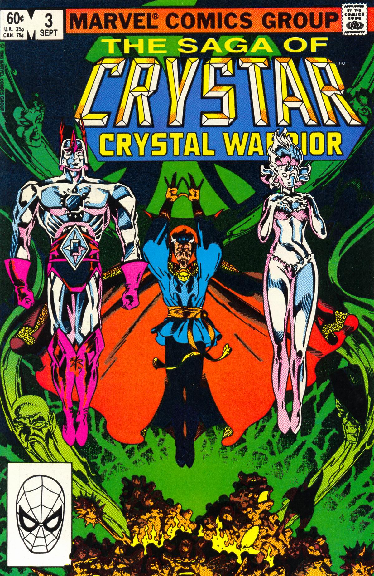 Read online The Saga of Crystar, Crystal Warrior comic -  Issue #3 - 1