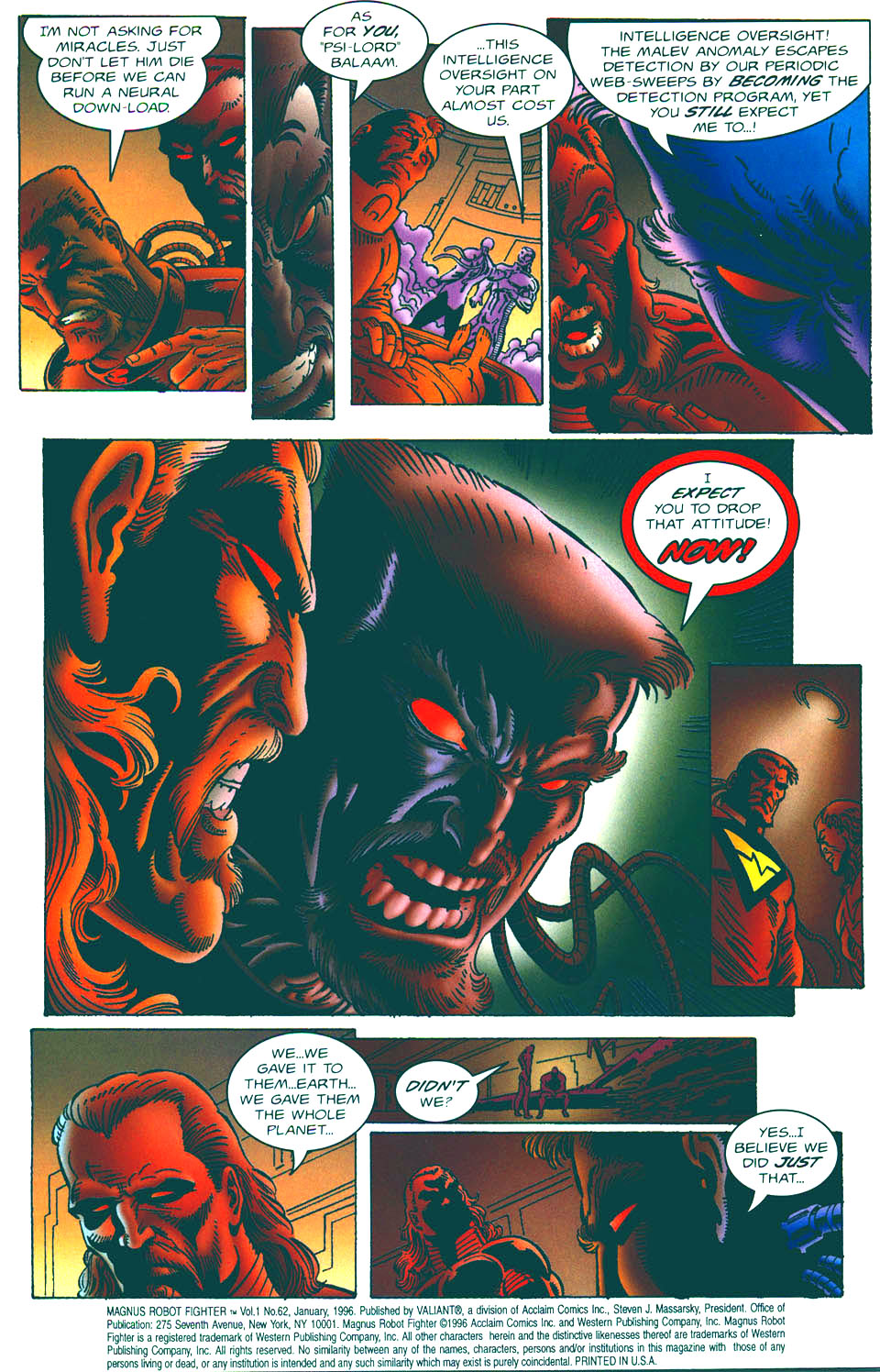 Read online Magnus Robot Fighter (1991) comic -  Issue #62 - 4