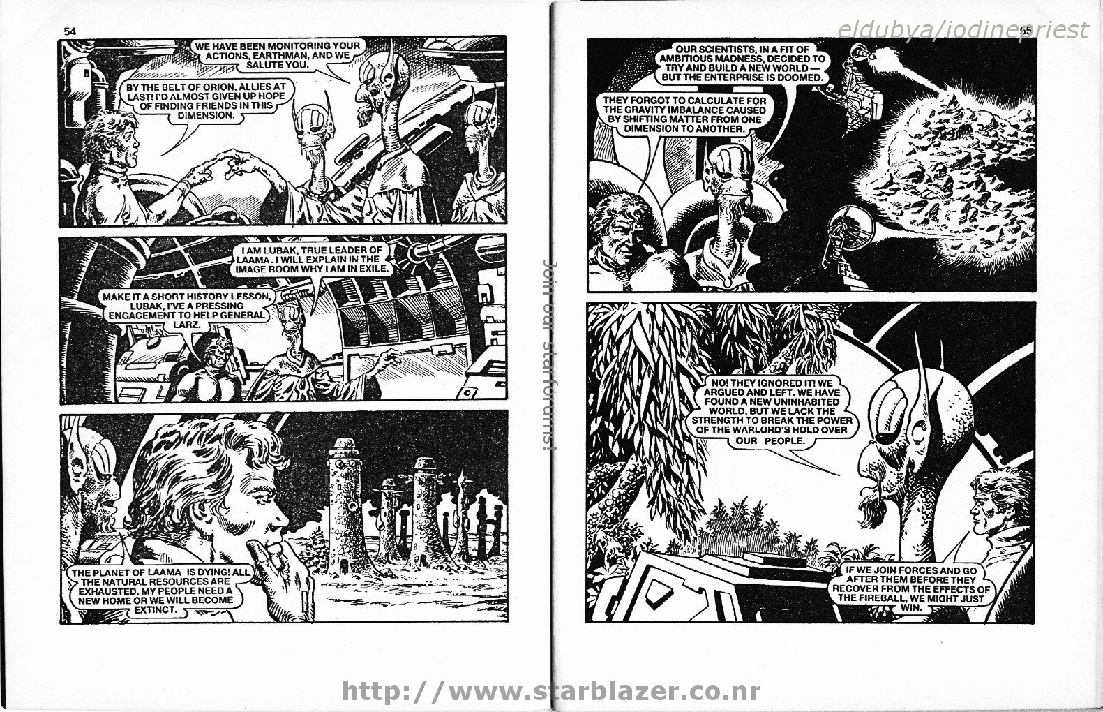 Read online Starblazer comic -  Issue #185 - 29