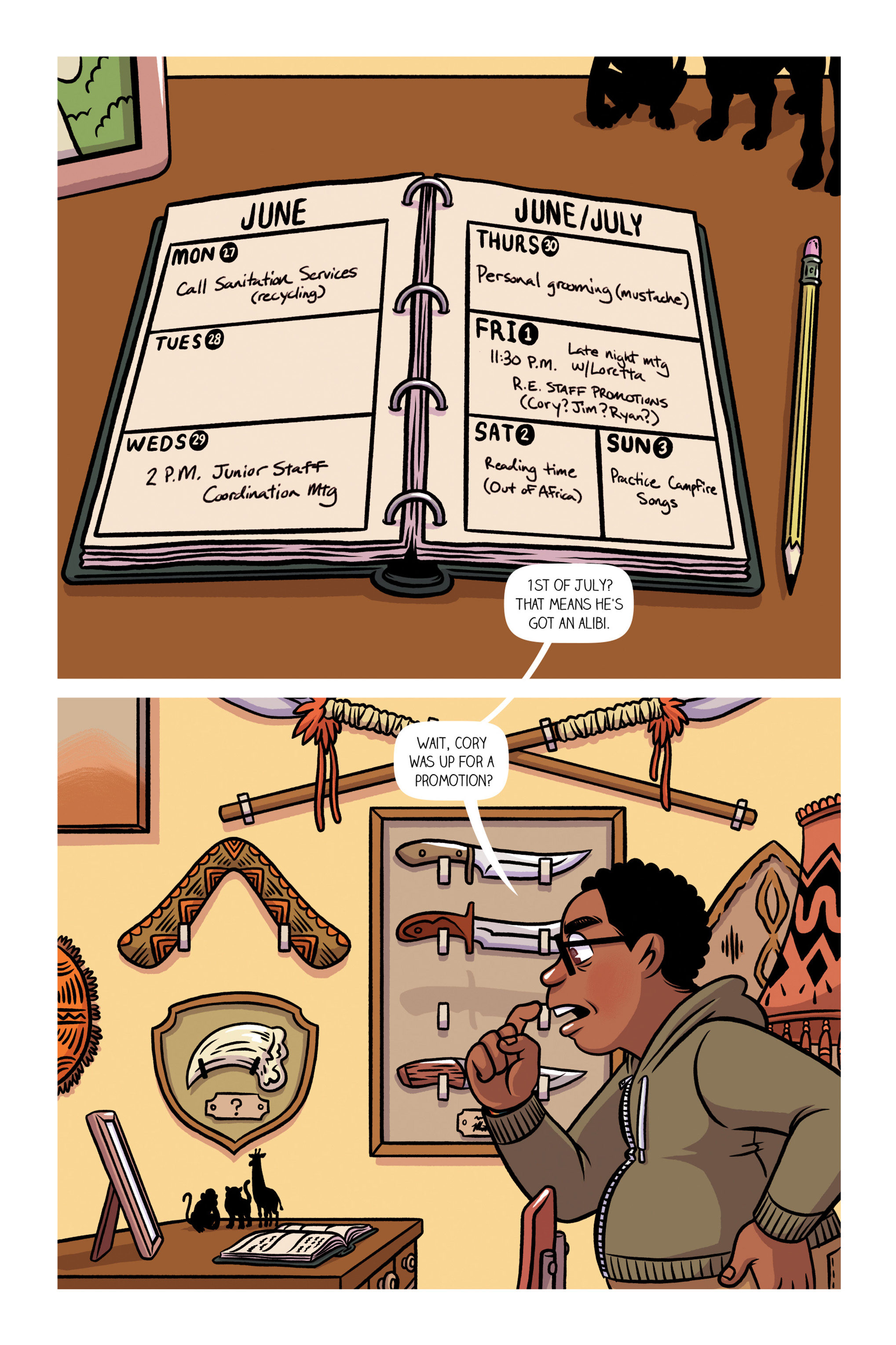 Read online Dead Weight: Murder At Camp Bloom comic -  Issue # TPB (Part 2) - 8