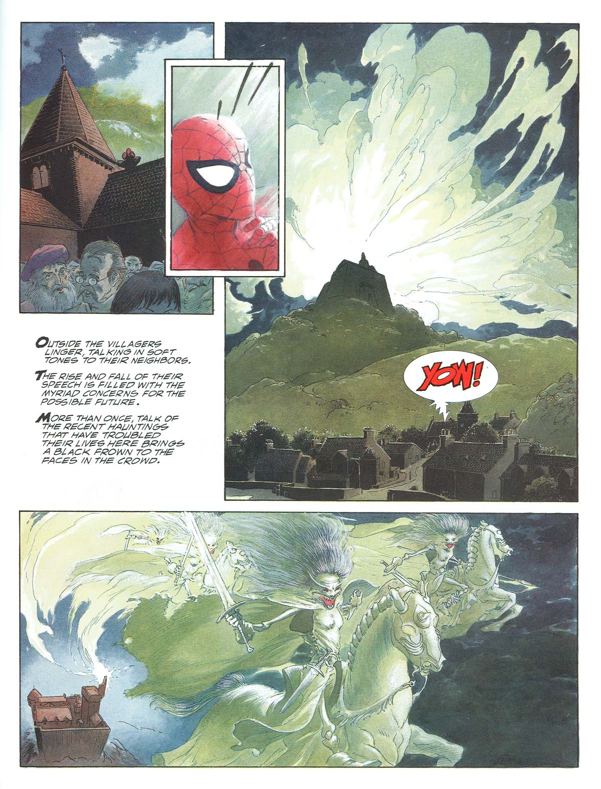 Read online Marvel Graphic Novel comic -  Issue #63 - Spider-Man - Spirits of the Earth - 36