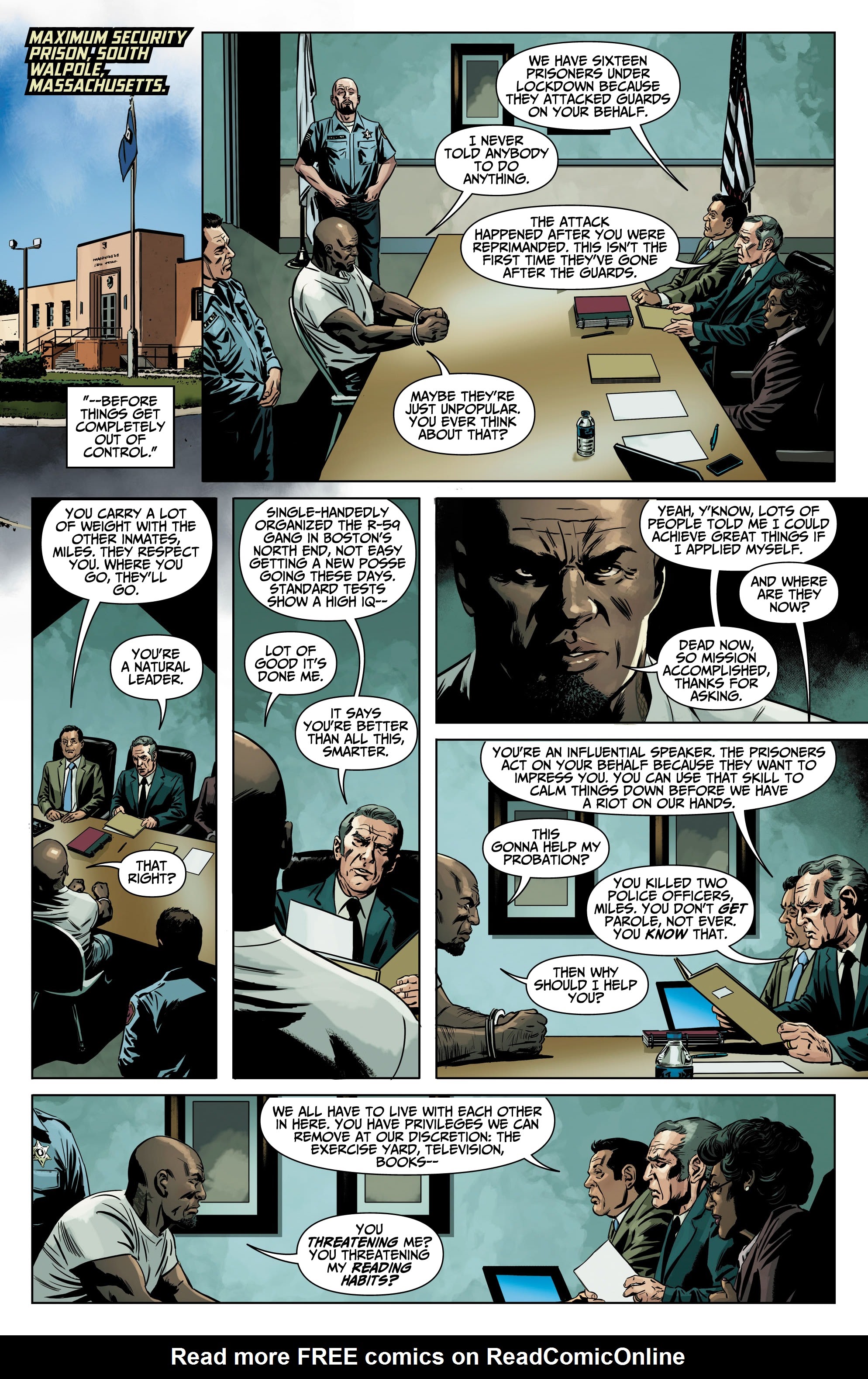 Read online Telepaths comic -  Issue #1 - 8