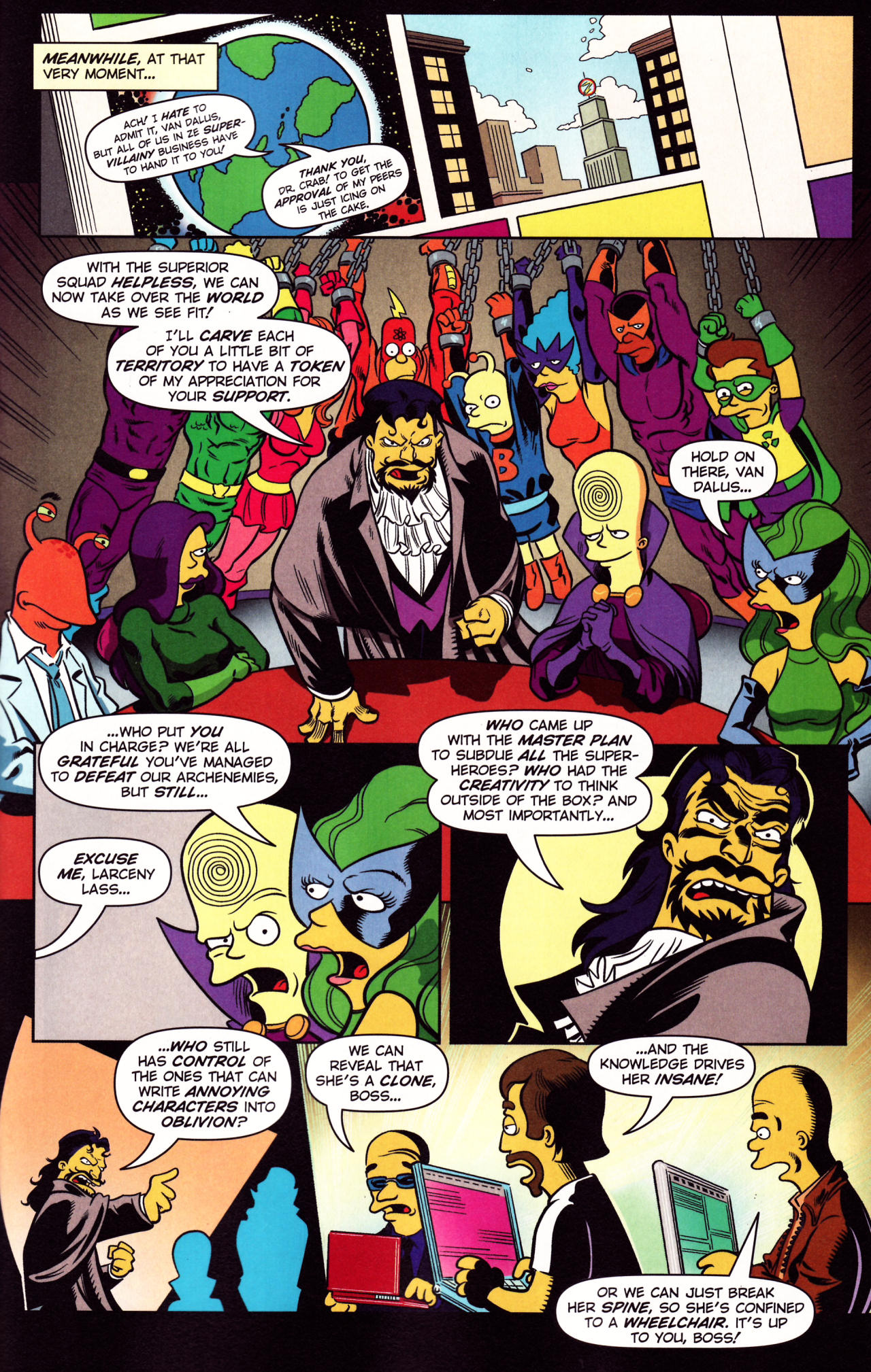 Read online Bongo Comics Presents Simpsons Super Spectacular comic -  Issue #6 - 25
