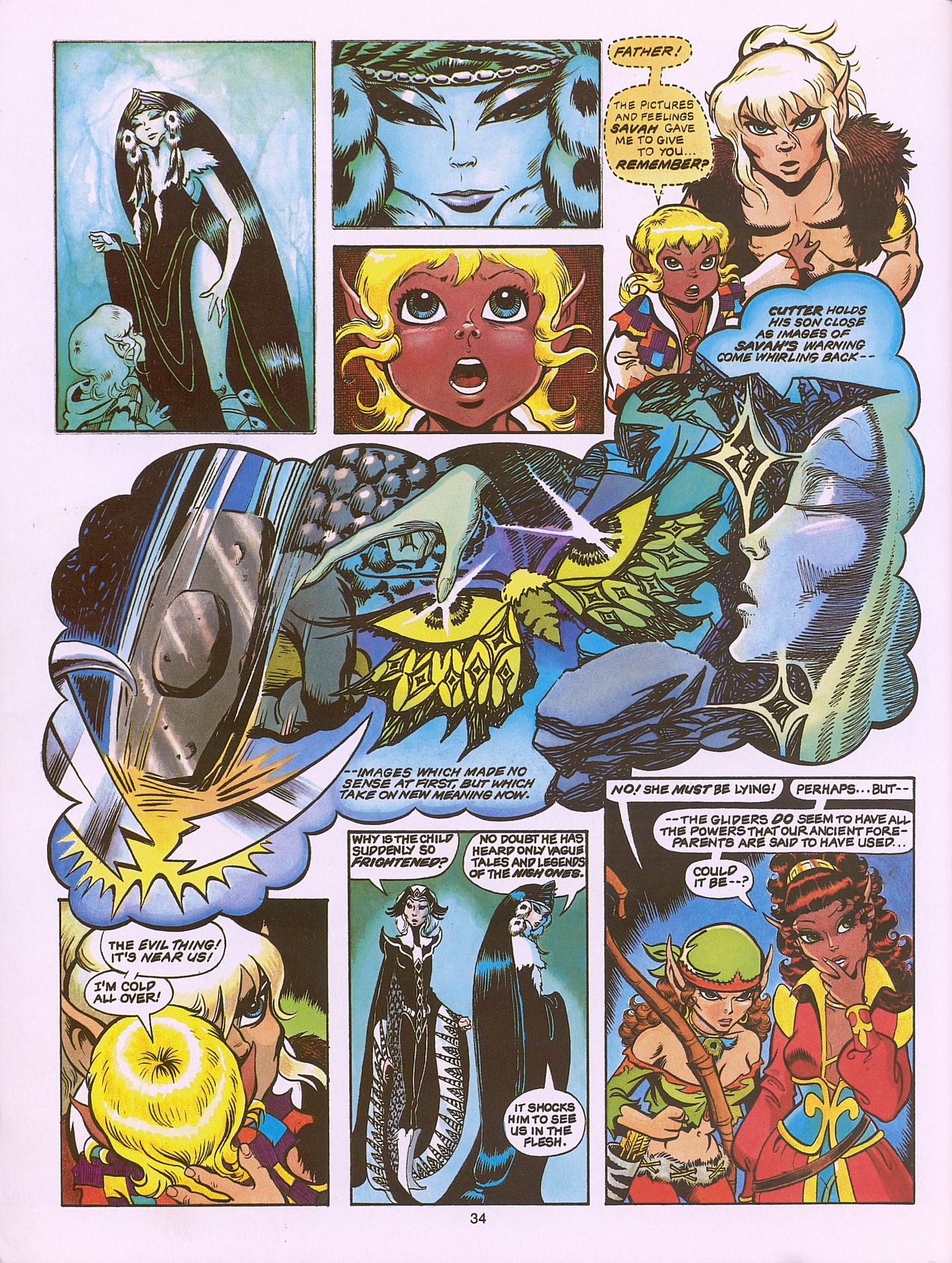 Read online ElfQuest (Starblaze Edition) comic -  Issue # TPB 3 - 42