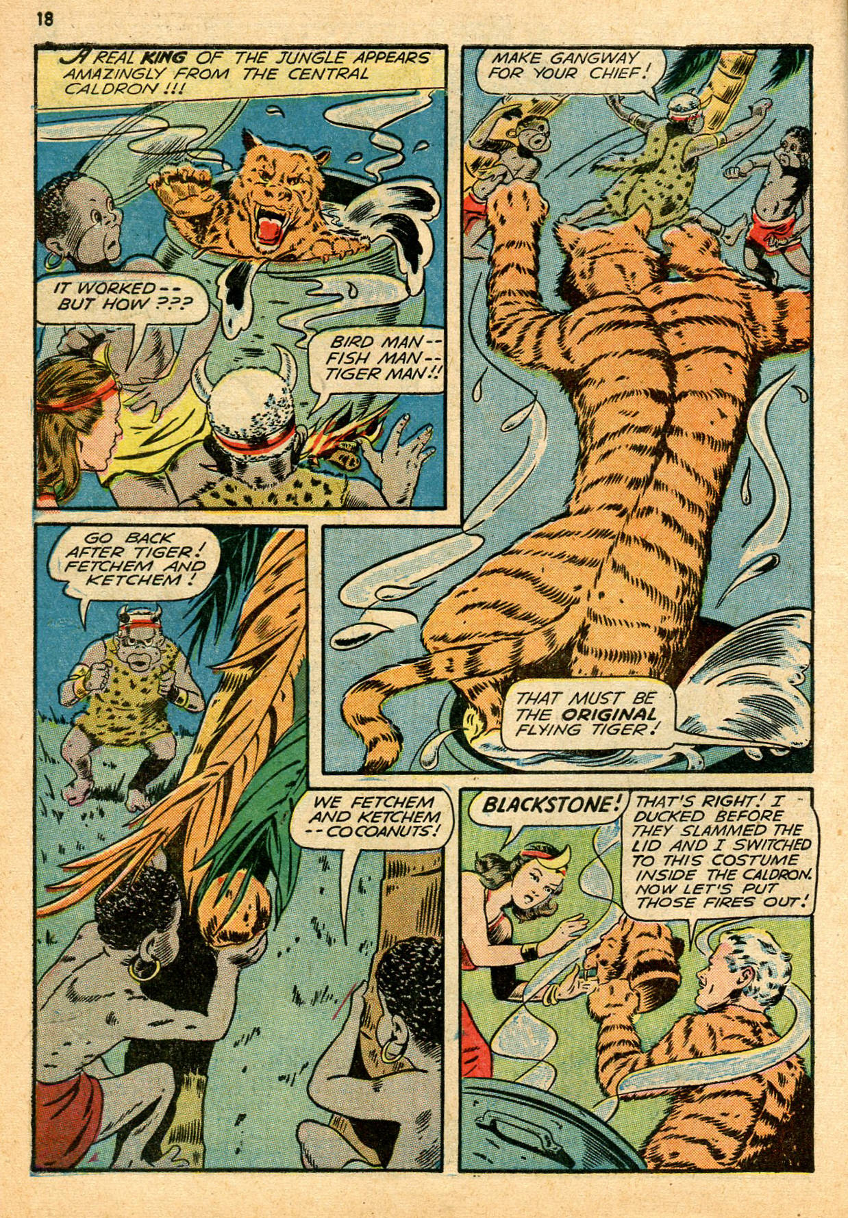 Read online Super-Magician Comics comic -  Issue #16 - 18