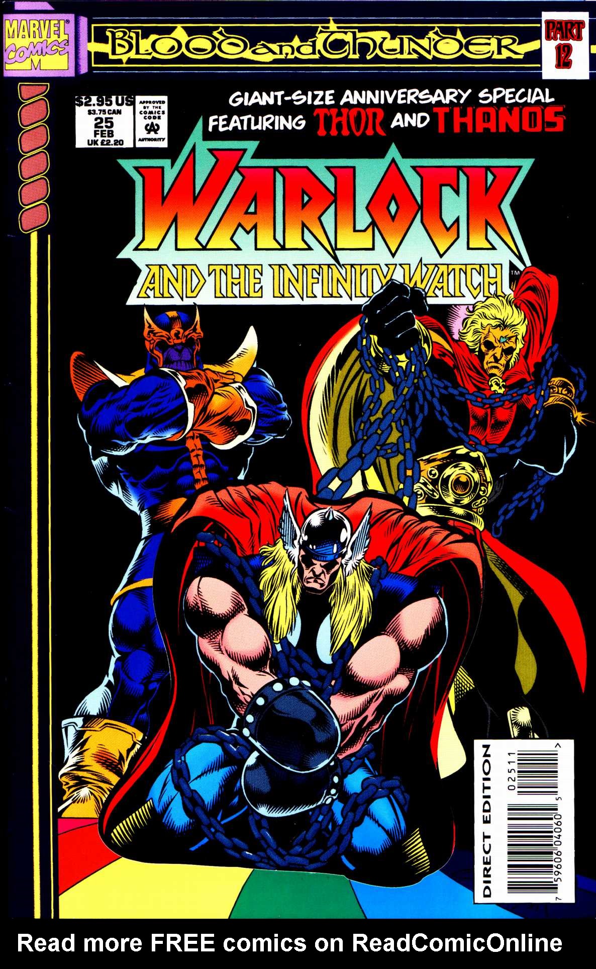 Read online Warlock and the Infinity Watch comic -  Issue #25 - 1