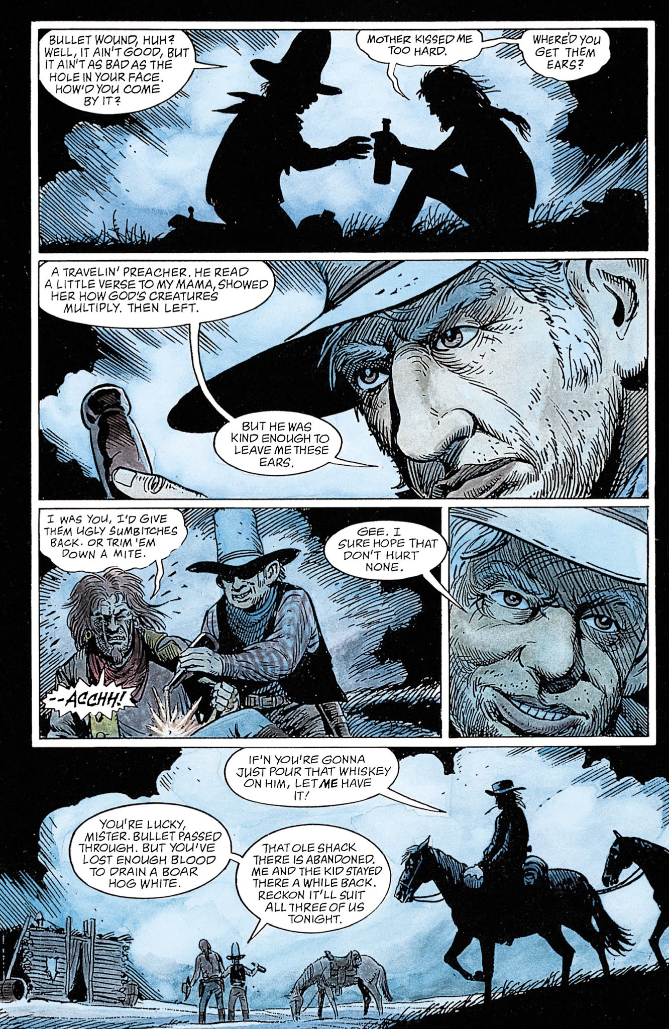 Jonah Hex Shadows West TPB (Part 2) reading comics online