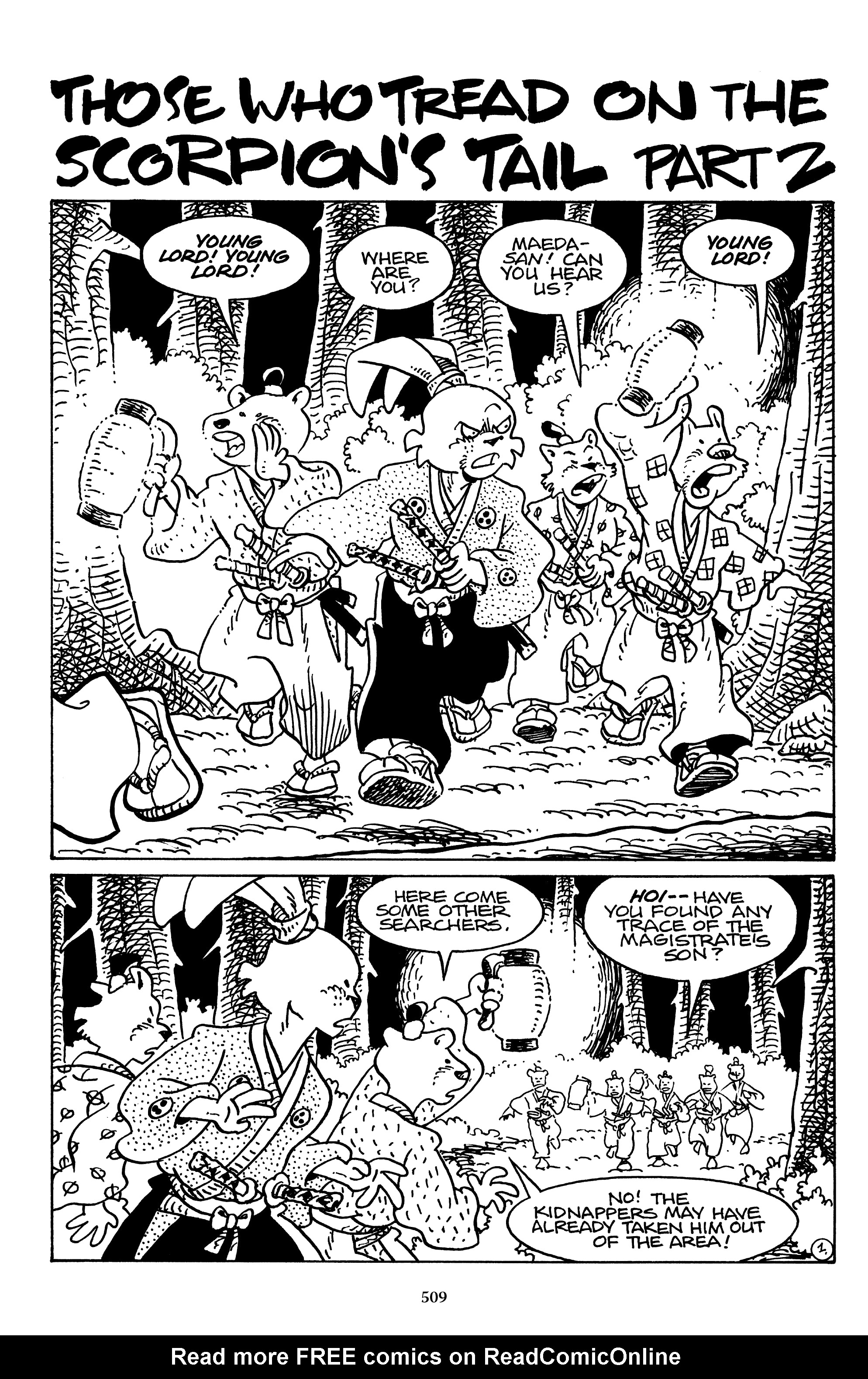 Read online The Usagi Yojimbo Saga (2021) comic -  Issue # TPB 7 (Part 5) - 99