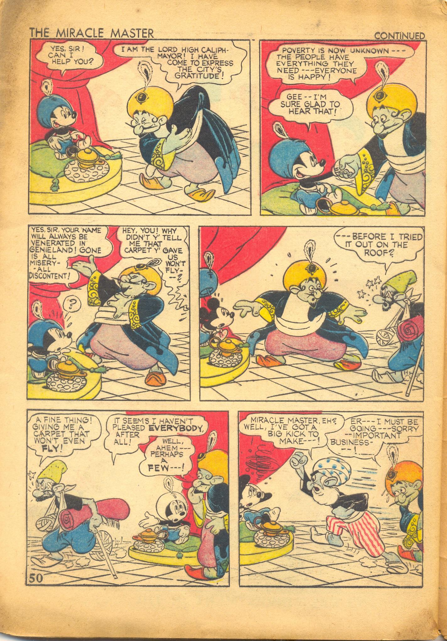 Read online Walt Disney's Comics and Stories comic -  Issue #21 - 52