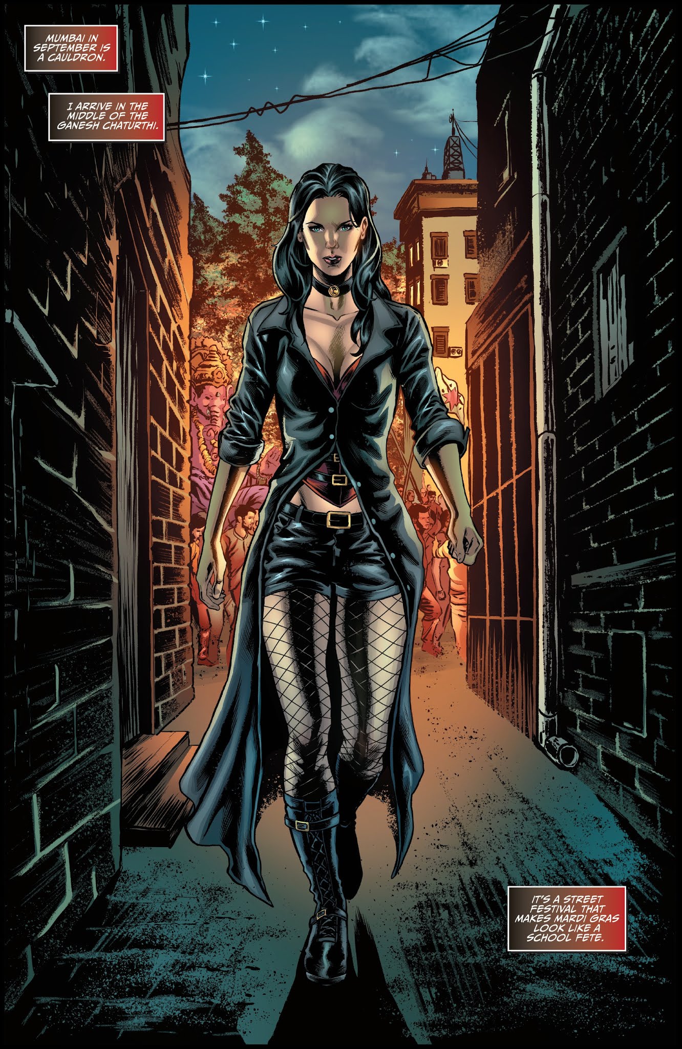 Read online Van Helsing: Sword of Heaven comic -  Issue #1 - 3