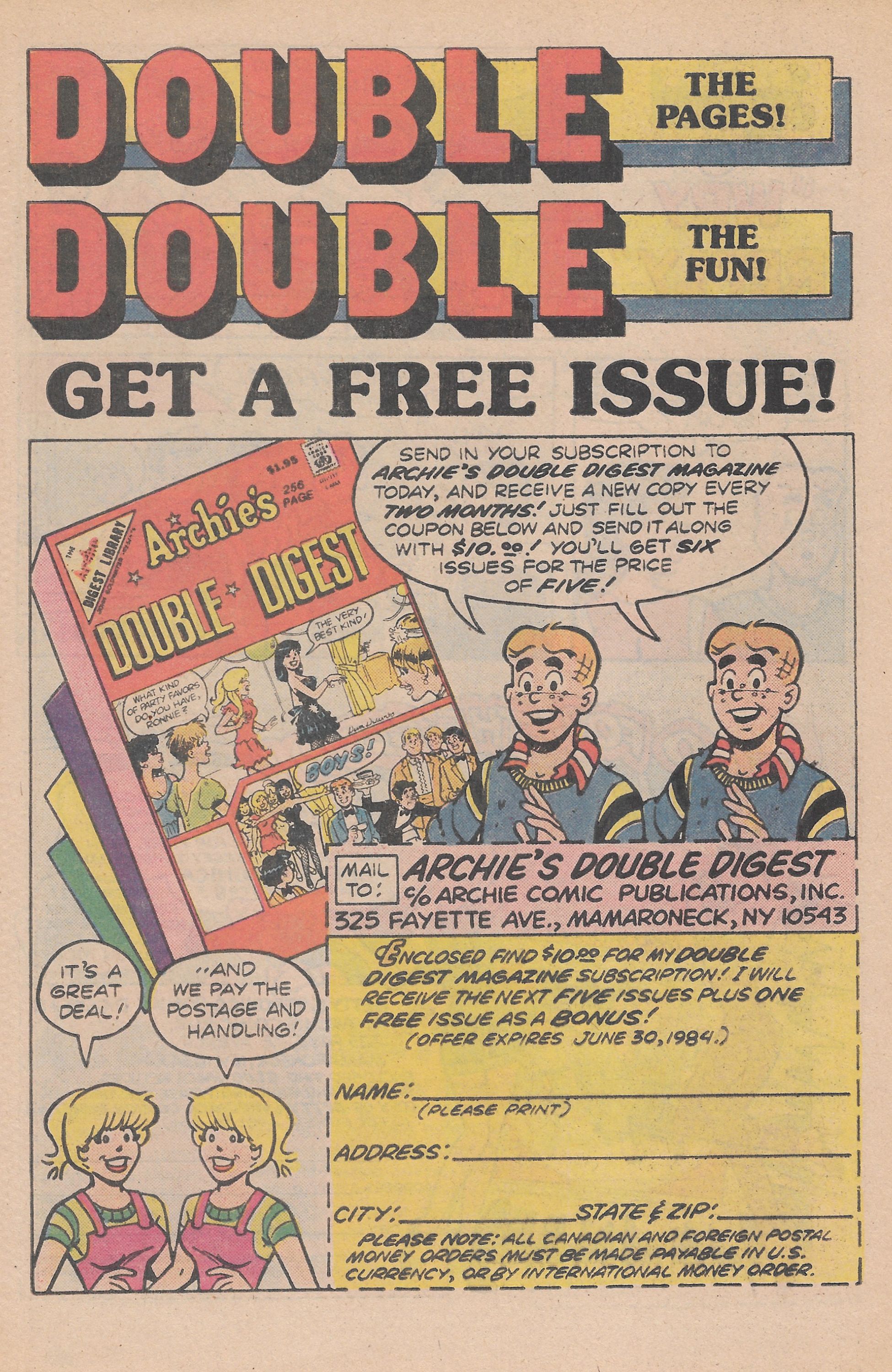 Read online Jughead (1965) comic -  Issue #333 - 28