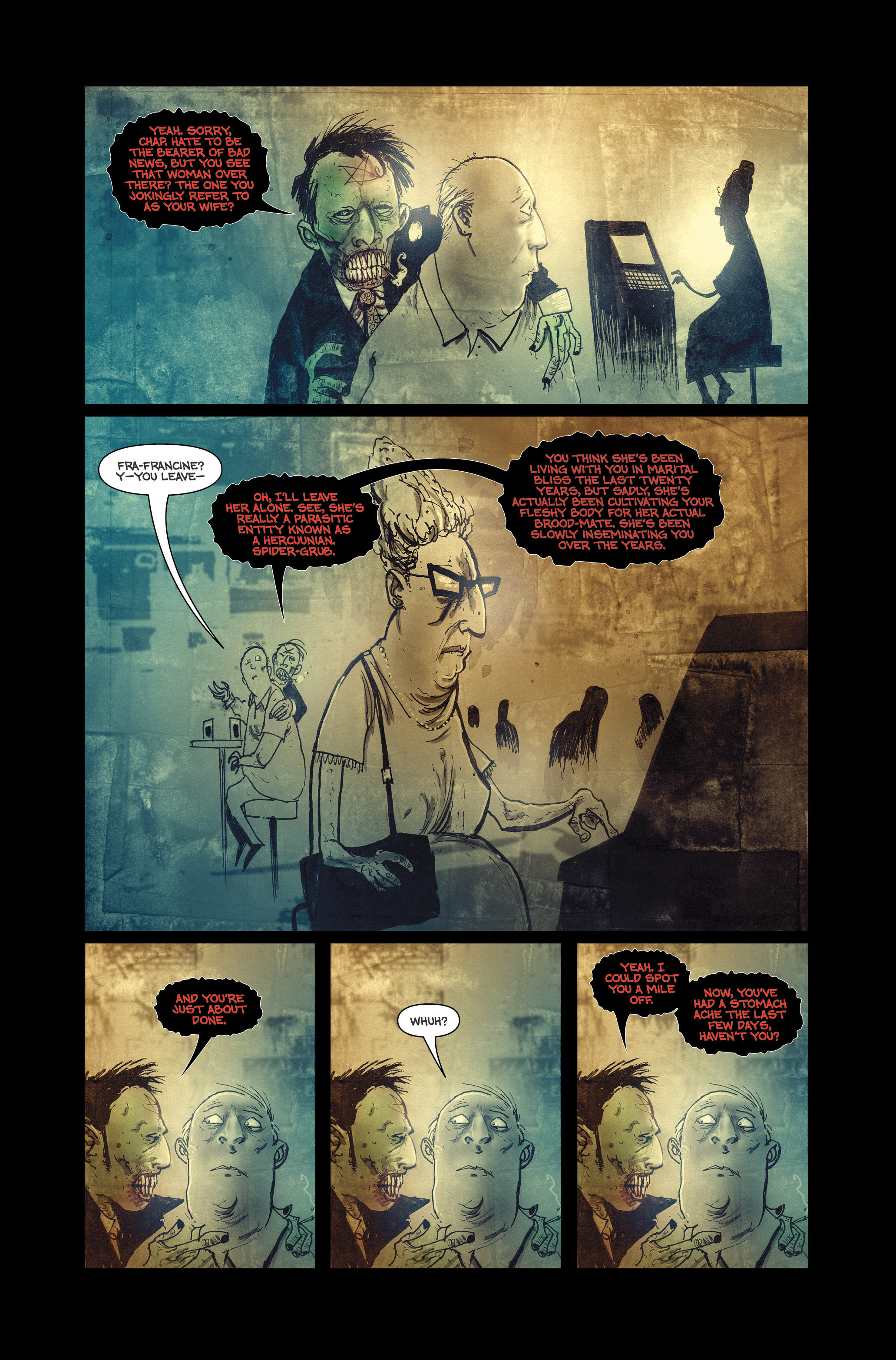 Read online Wormwood: Gentleman Corpse comic -  Issue #13 - 29