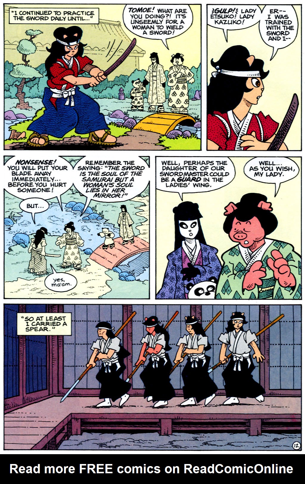 Read online Usagi Yojimbo Color Special comic -  Issue #1 - 13