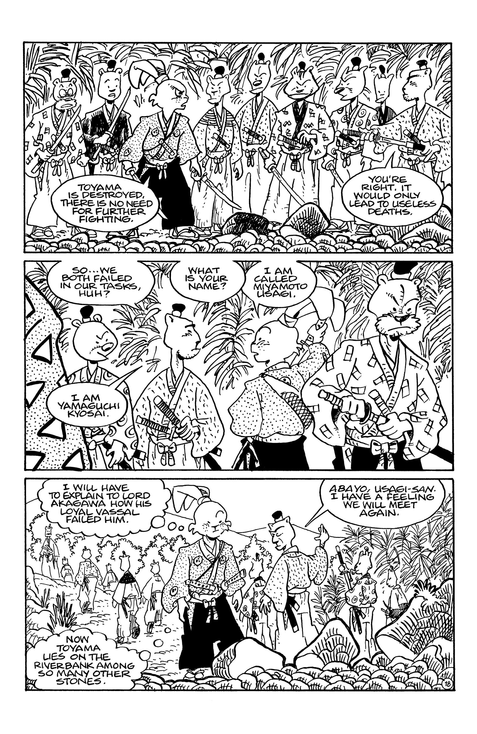Read online Usagi Yojimbo (1996) comic -  Issue #149 - 18