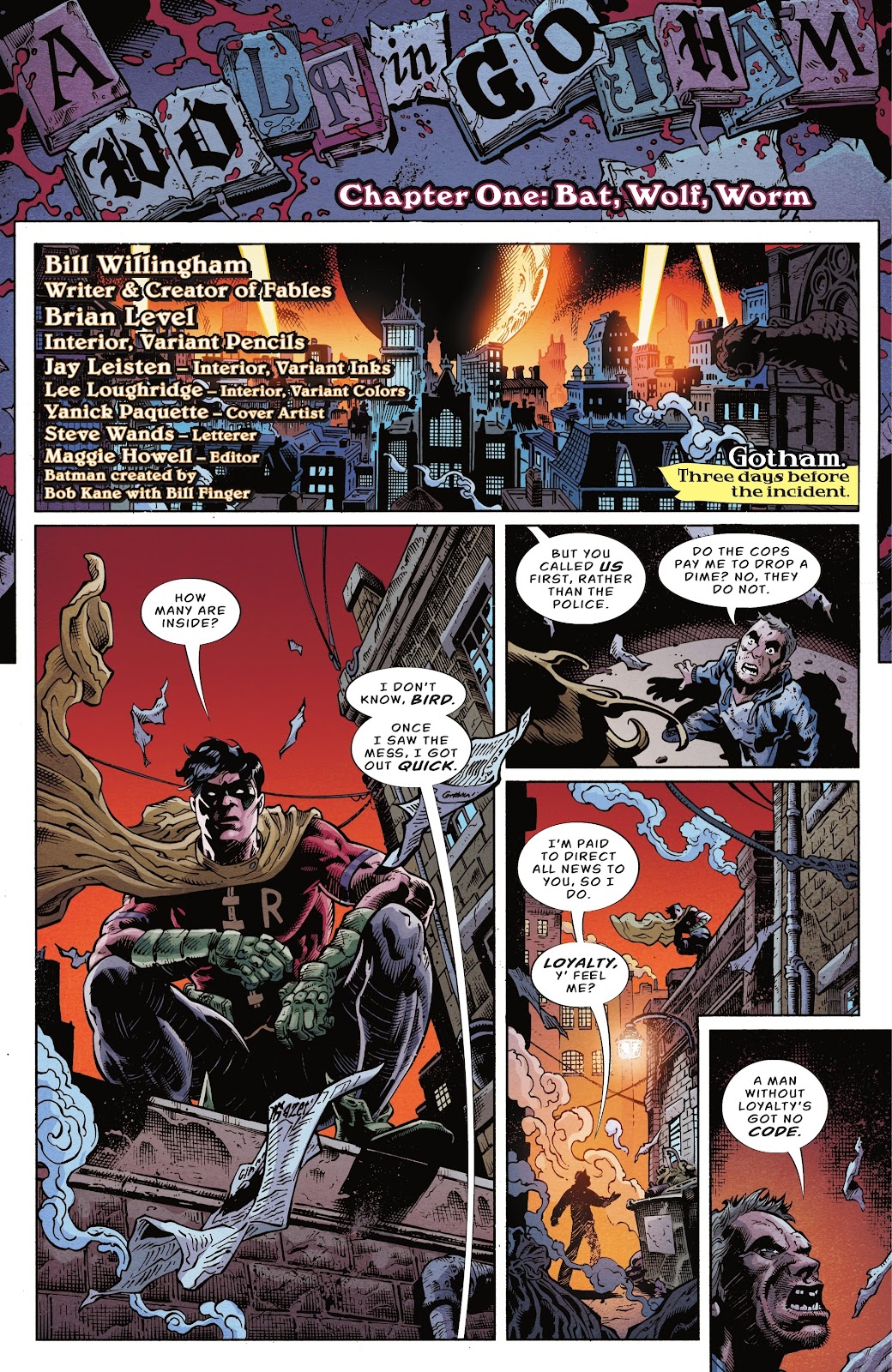 Batman Vs. Bigby! A Wolf In Gotham issue 1 - Page 3