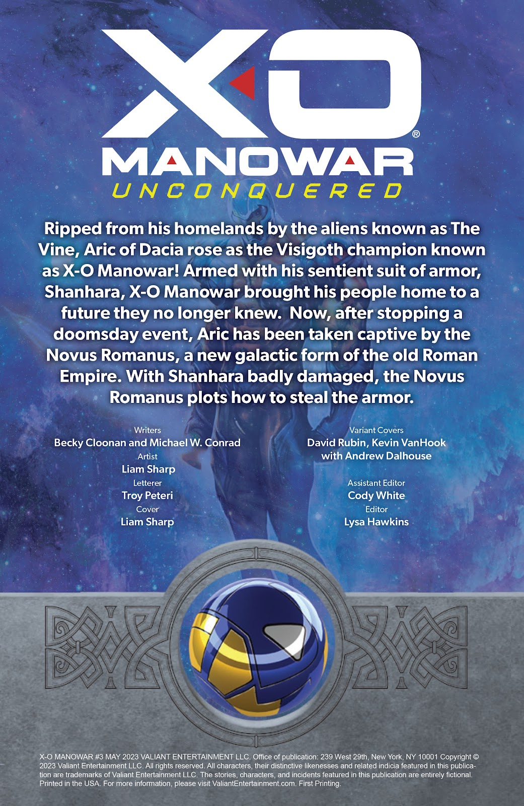 X-O Manowar Unconquered issue 3 - Page 2