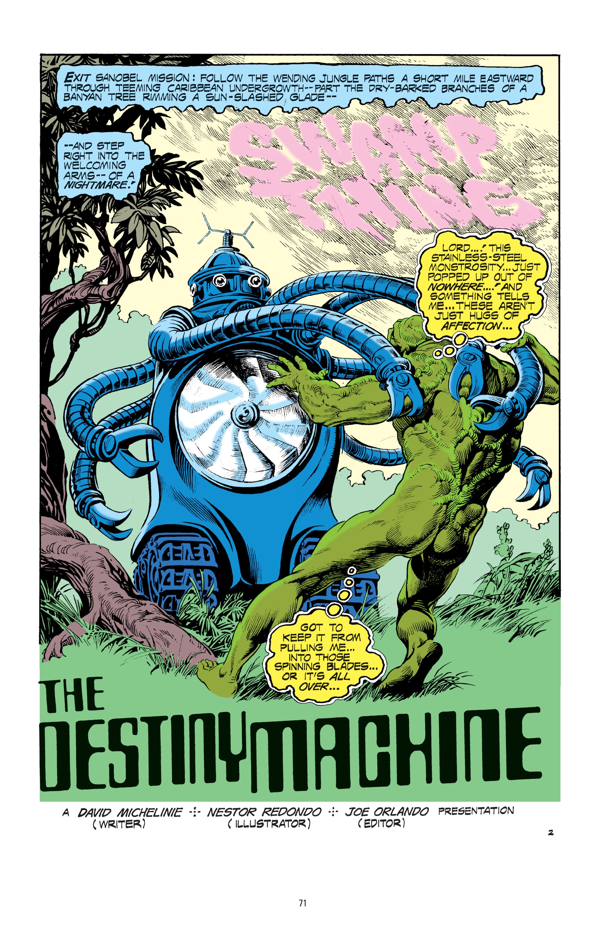 Read online Swamp Thing: The Bronze Age comic -  Issue # TPB 2 (Part 1) - 68