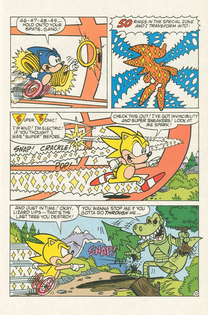 Read online Sonic Super Special comic -  Issue #3 - Sonic Firsts - 34