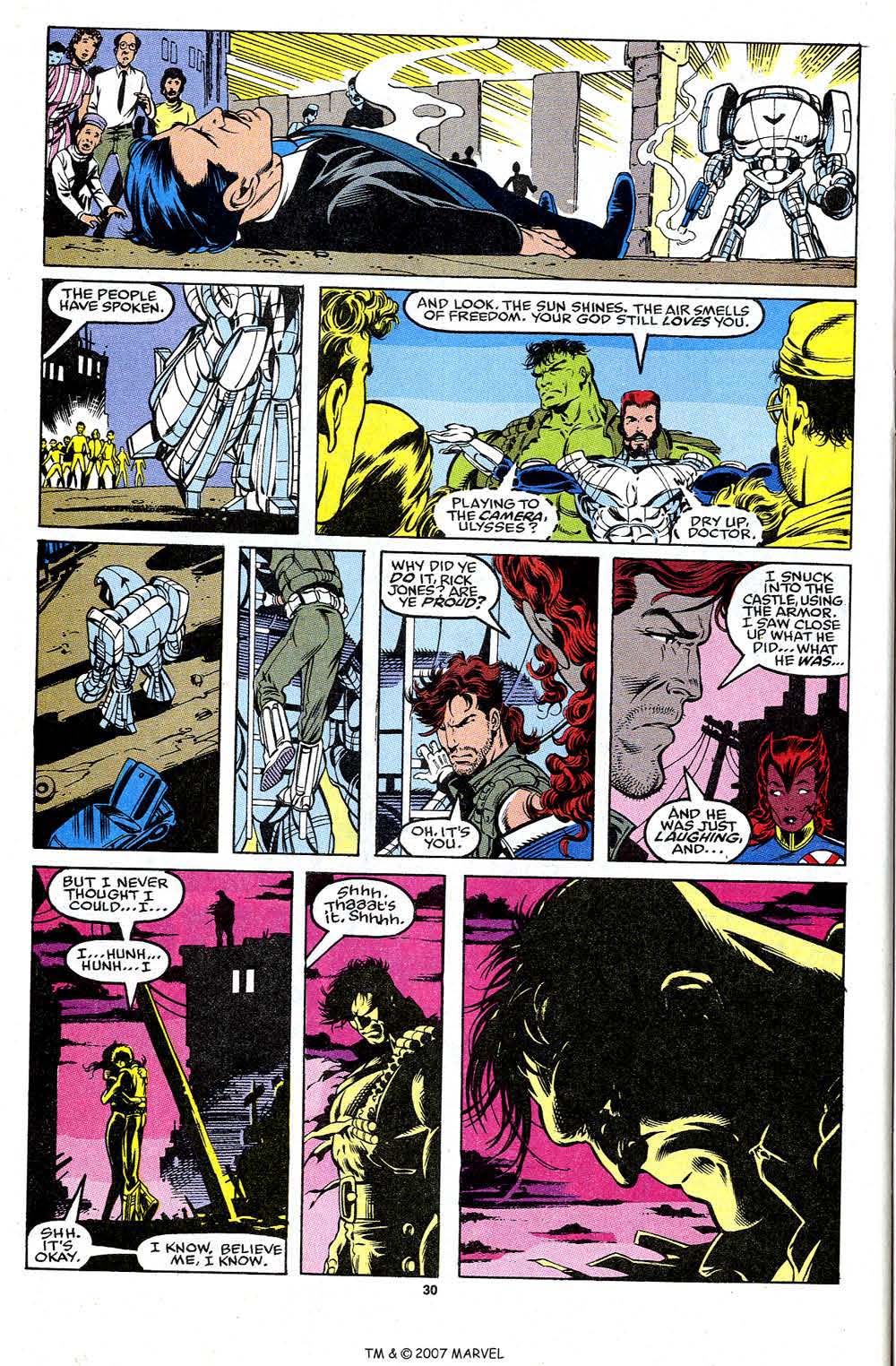 Read online The Incredible Hulk (1968) comic -  Issue #392 - 32