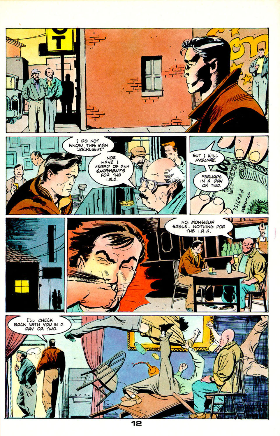 Read online Jon Sable, Freelance comic -  Issue #55 - 13