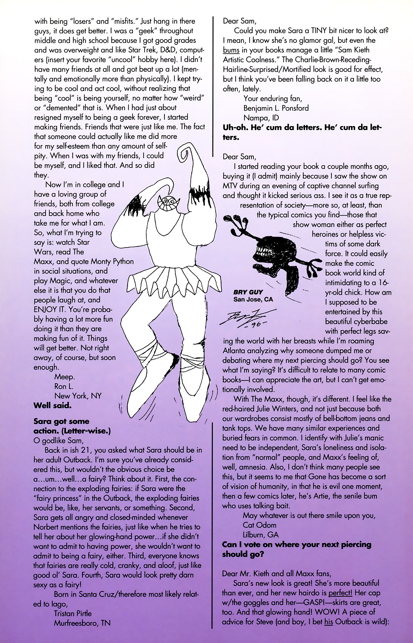 Read online The Maxx (1993) comic -  Issue #27 - 27