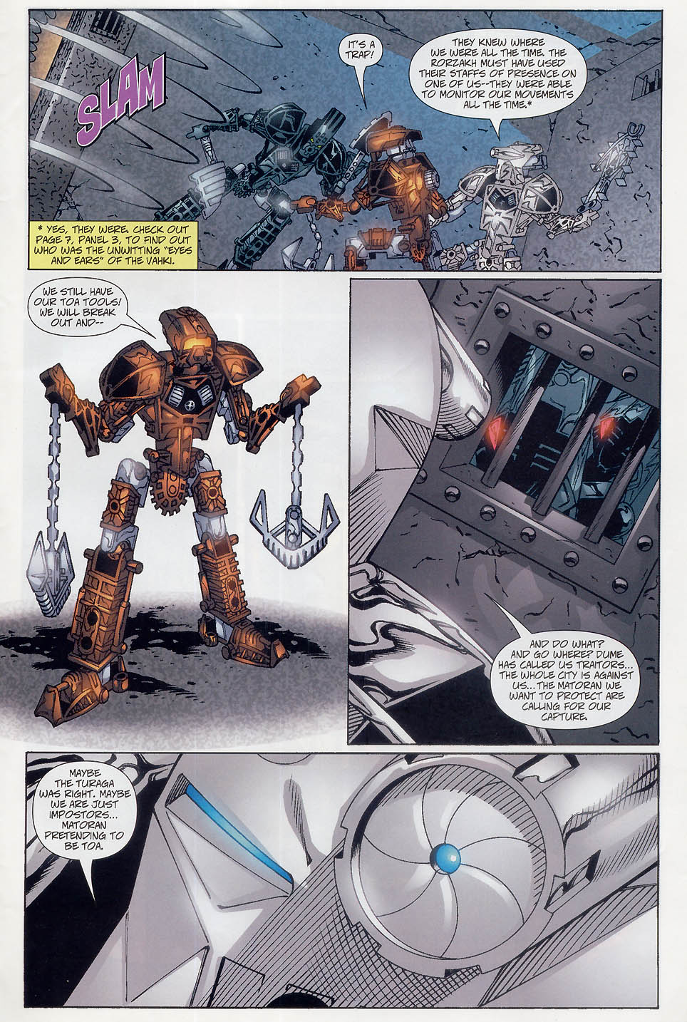 Read online Bionicle comic -  Issue #19 - 11