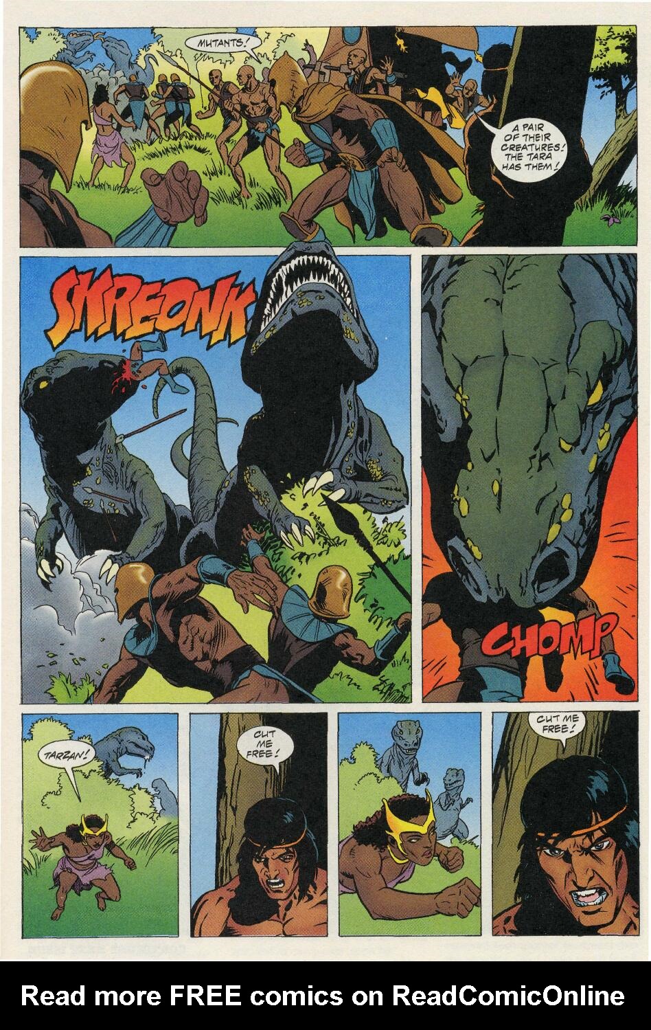 Read online Tarzan (1996) comic -  Issue #3 - 25
