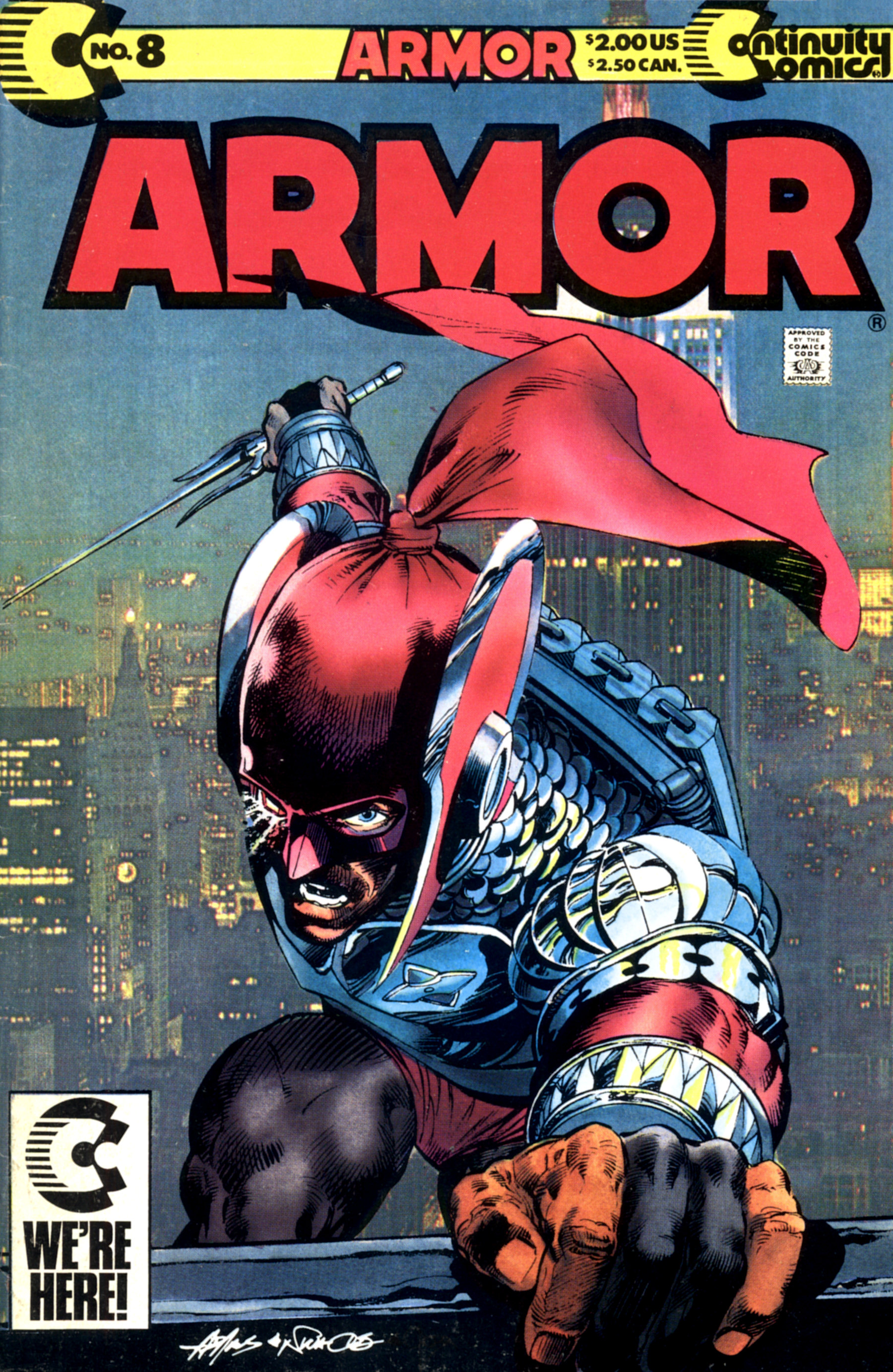 Read online Armor comic -  Issue #8 - 1