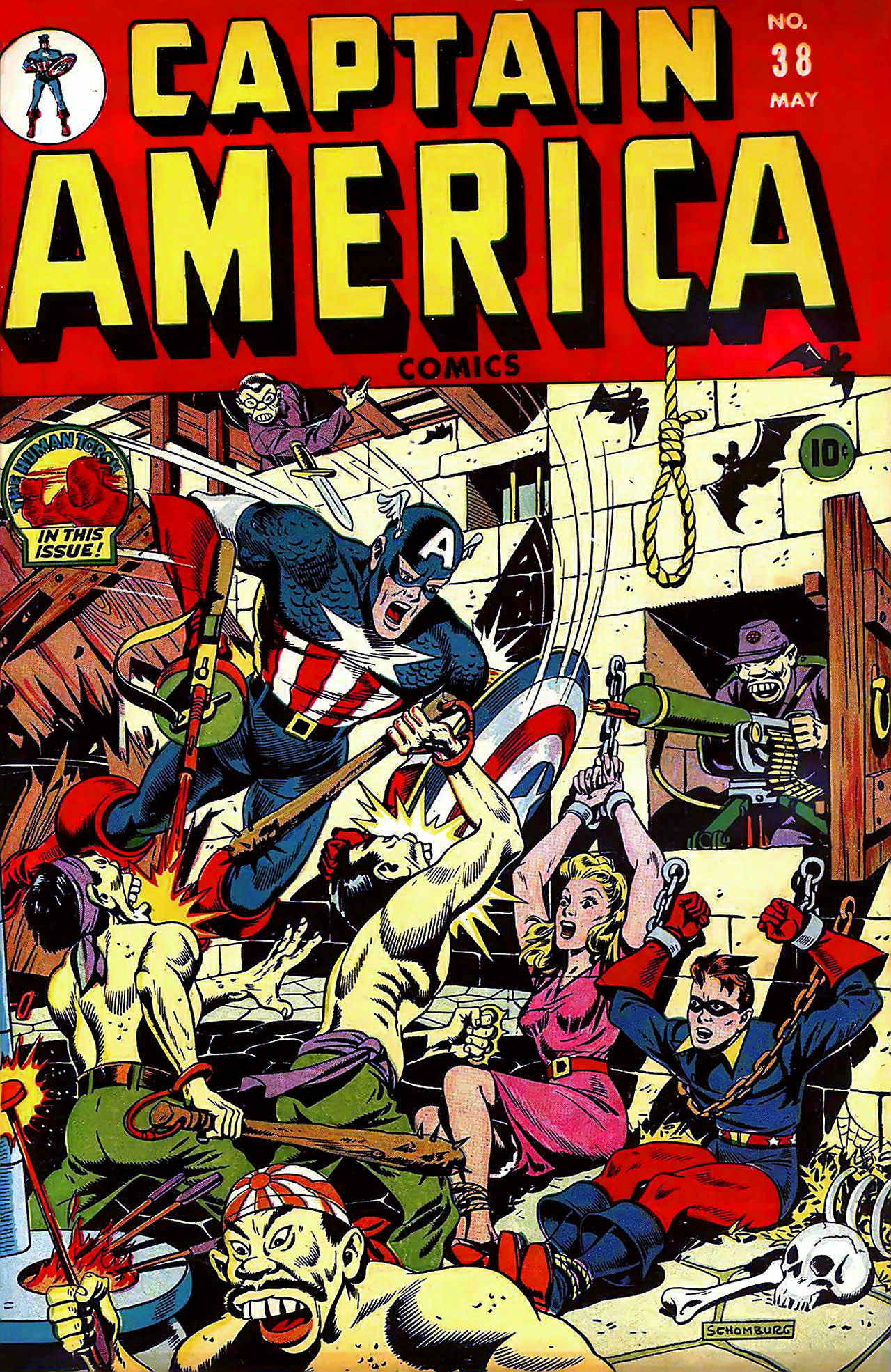 Read online Captain America Comics comic -  Issue #38 - 1