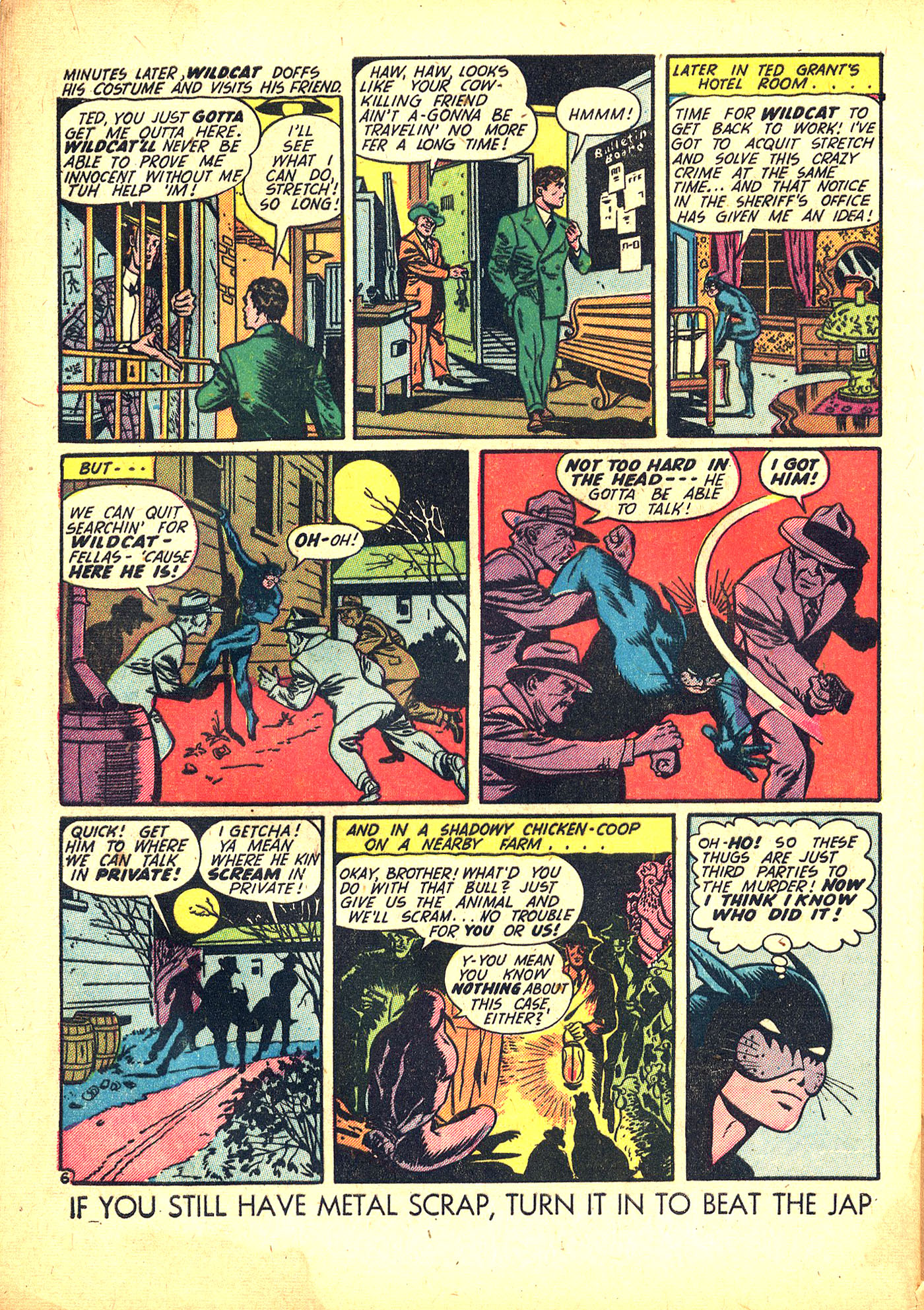 Read online Sensation (Mystery) Comics comic -  Issue #31 - 54