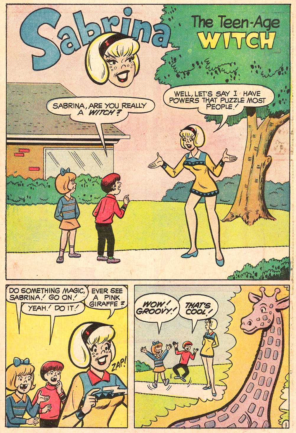 Read online Archie's TV Laugh-Out comic -  Issue #6 - 56