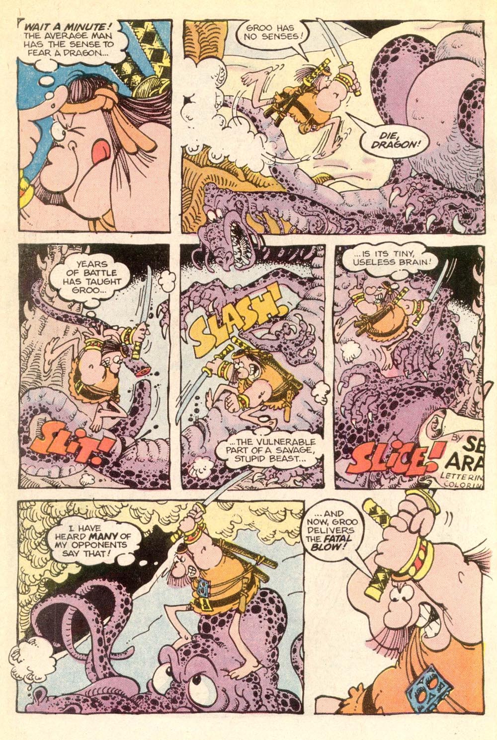 Read online Sergio Aragonés Groo the Wanderer comic -  Issue #21 - 4