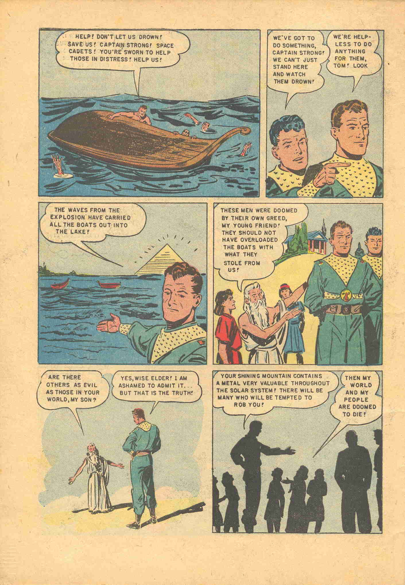 Read online Tom Corbett, Space Cadet comic -  Issue #5 - 34