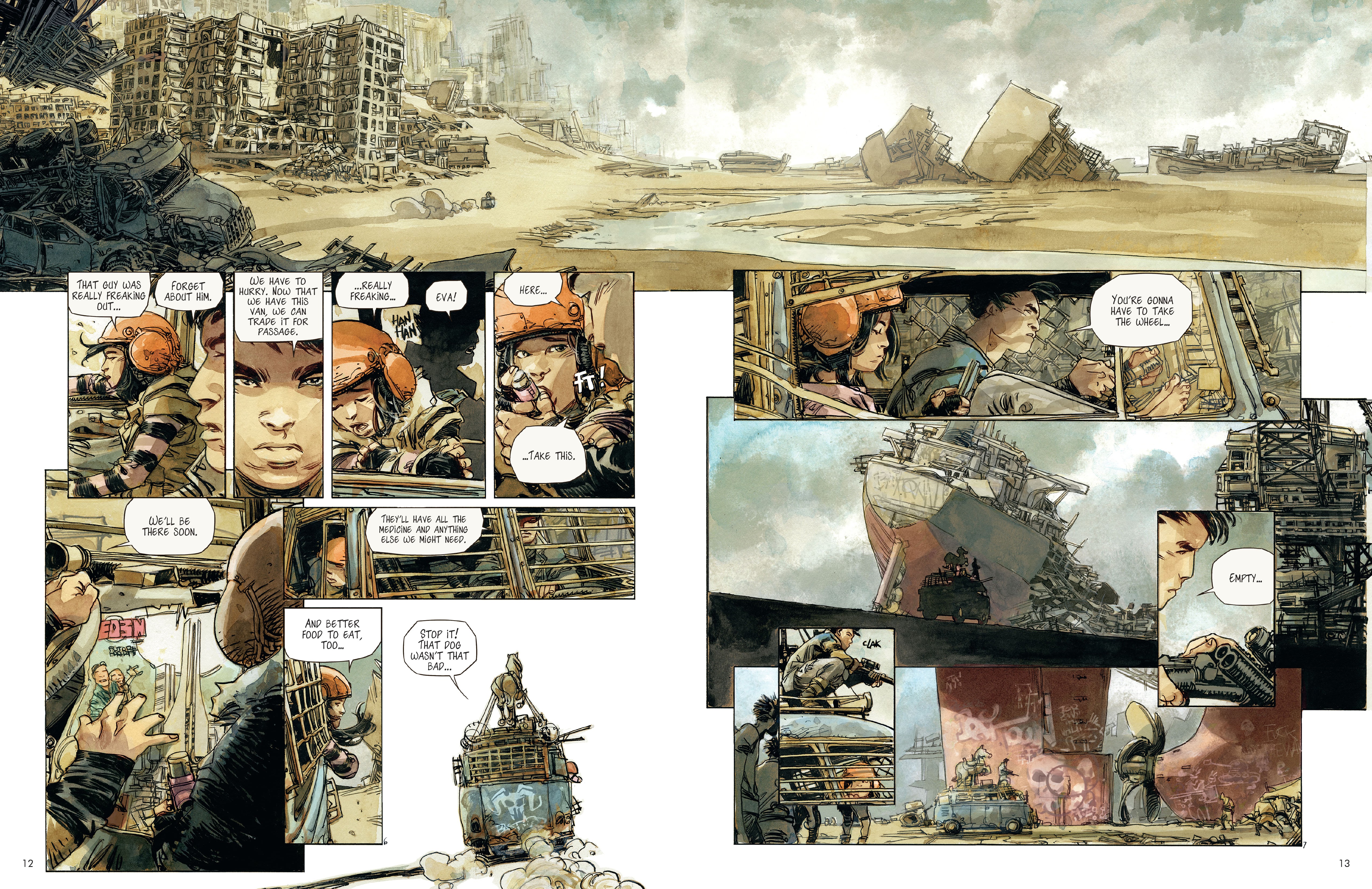 Read online The Wall comic -  Issue #1 - 12