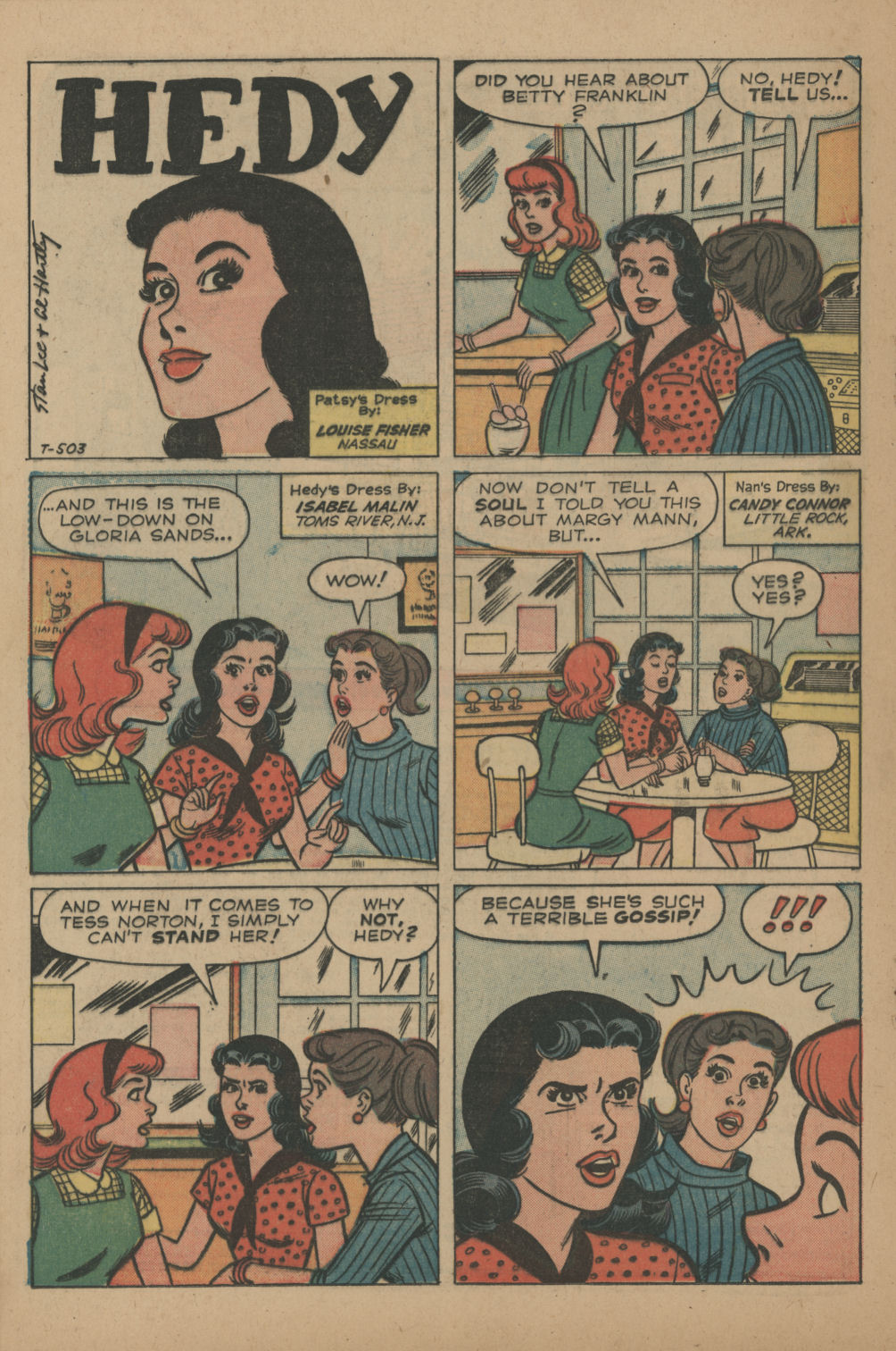 Read online Patsy Walker comic -  Issue #86 - 16