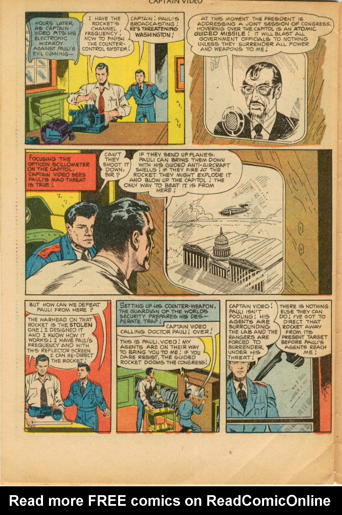 Read online Captain Video comic -  Issue # 005 (1951) (loftypilot) c2c - 32