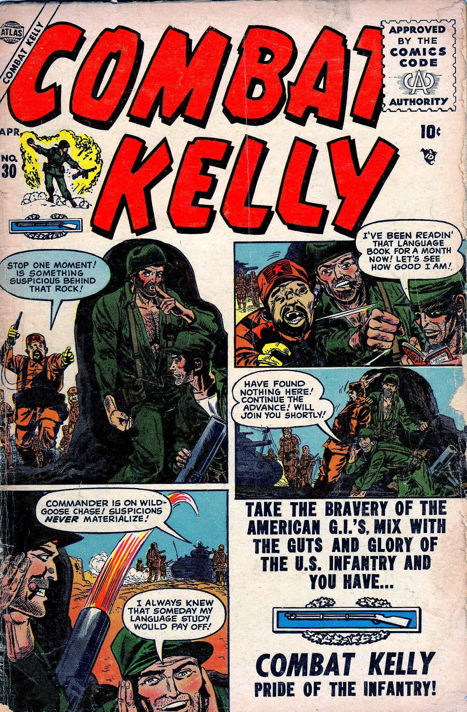 Read online Combat Kelly (1951) comic -  Issue #30 - 1