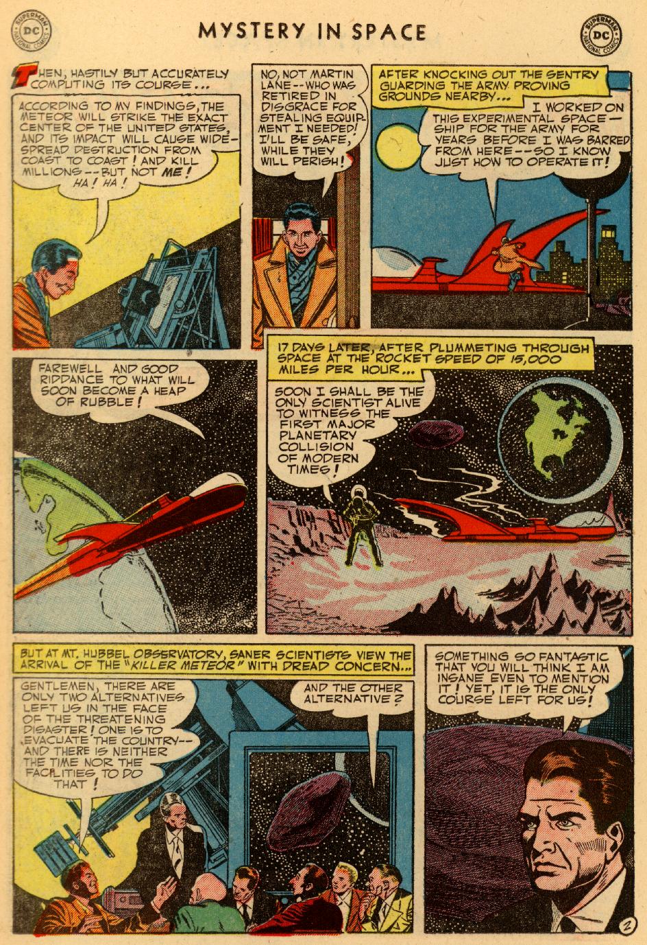 Read online Mystery in Space (1951) comic -  Issue #9 - 22
