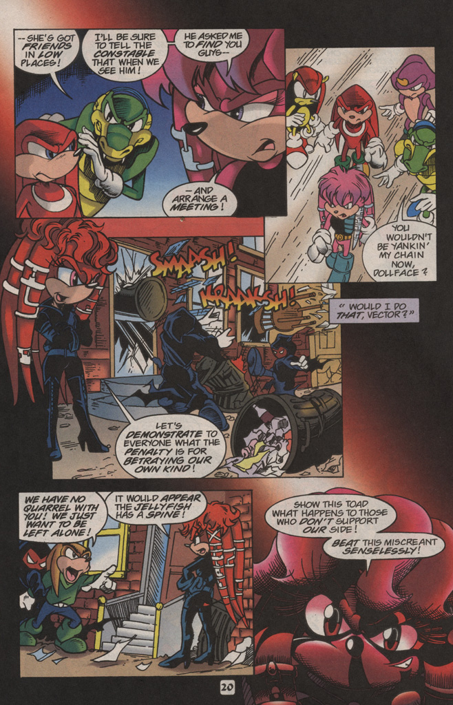 Read online Knuckles the Echidna comic -  Issue #22 - 26