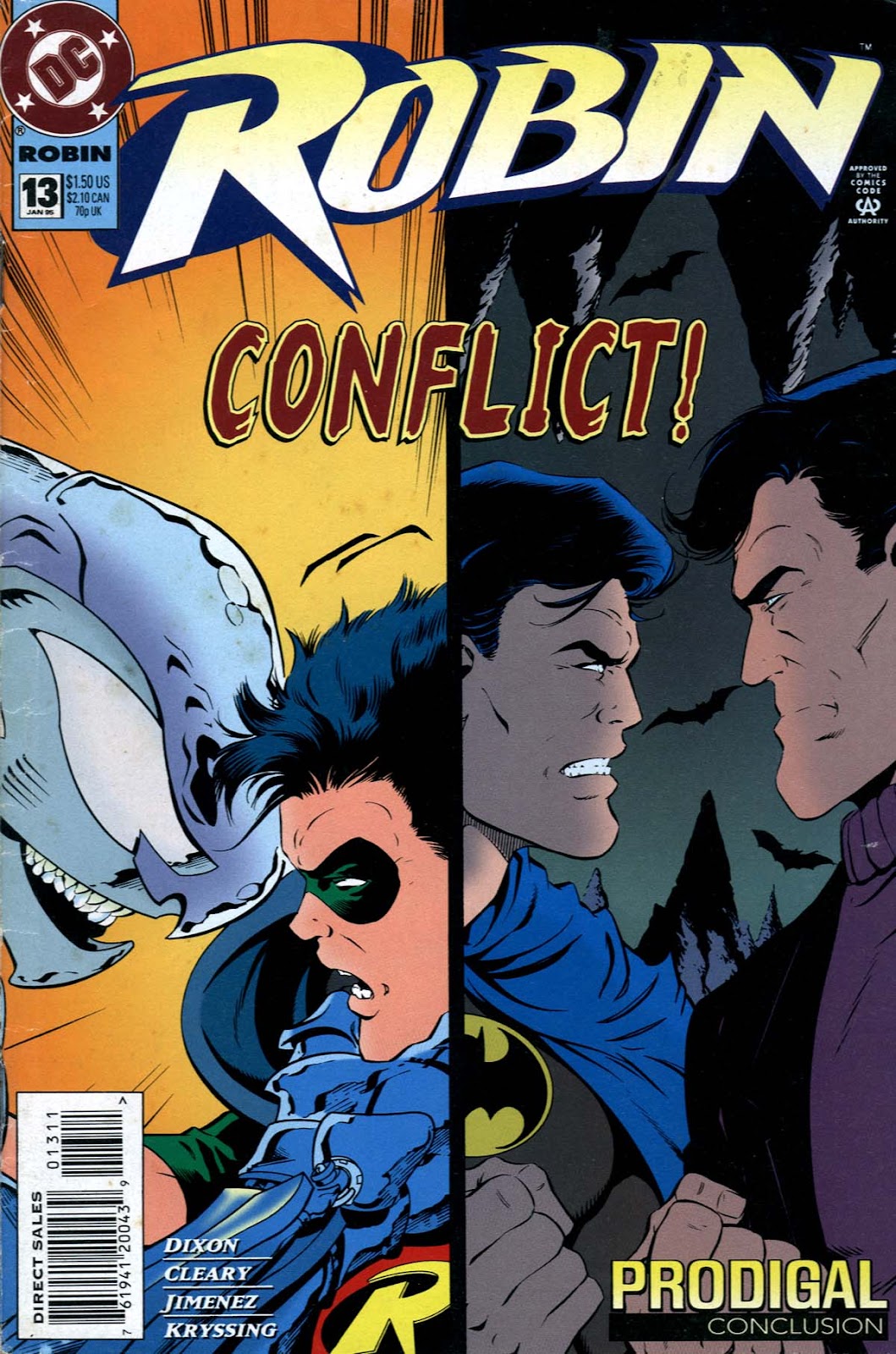 <{ $series->title }} issue Batman: Knightfall Prodigal - Issue #12 - Page 1