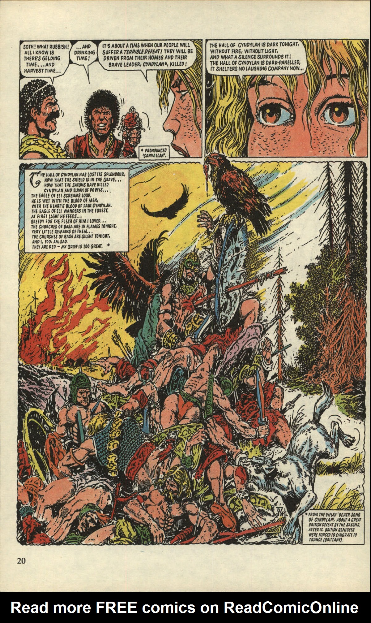 Read online Slaine The Berserker comic -  Issue #4 - 22