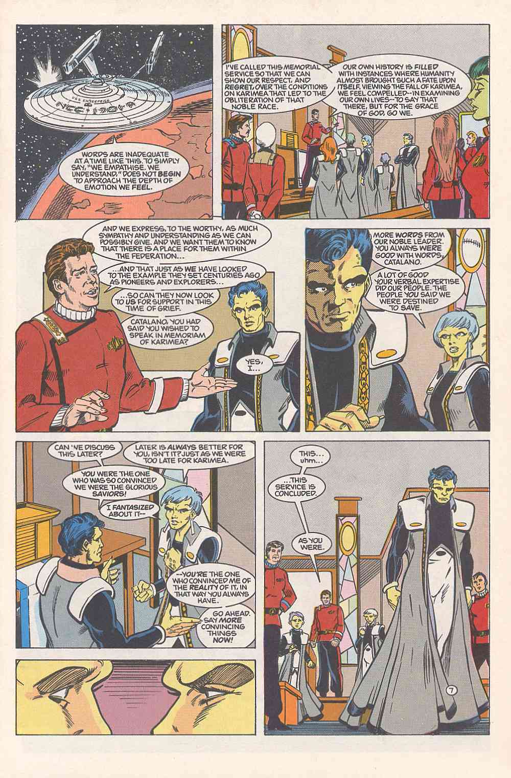 Read online Star Trek (1989) comic -  Issue #15 - 7